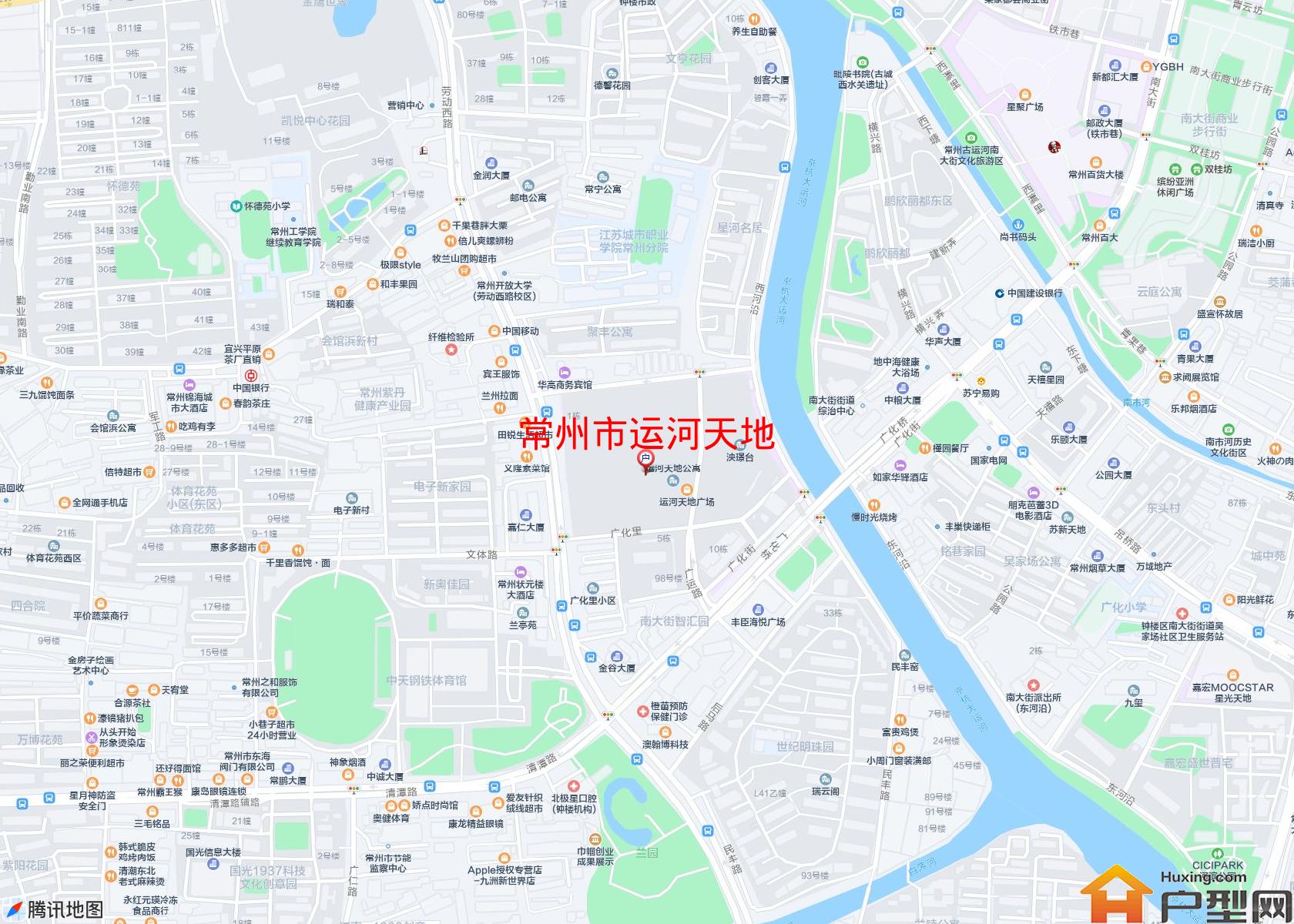 运河天地小区 - 户型网