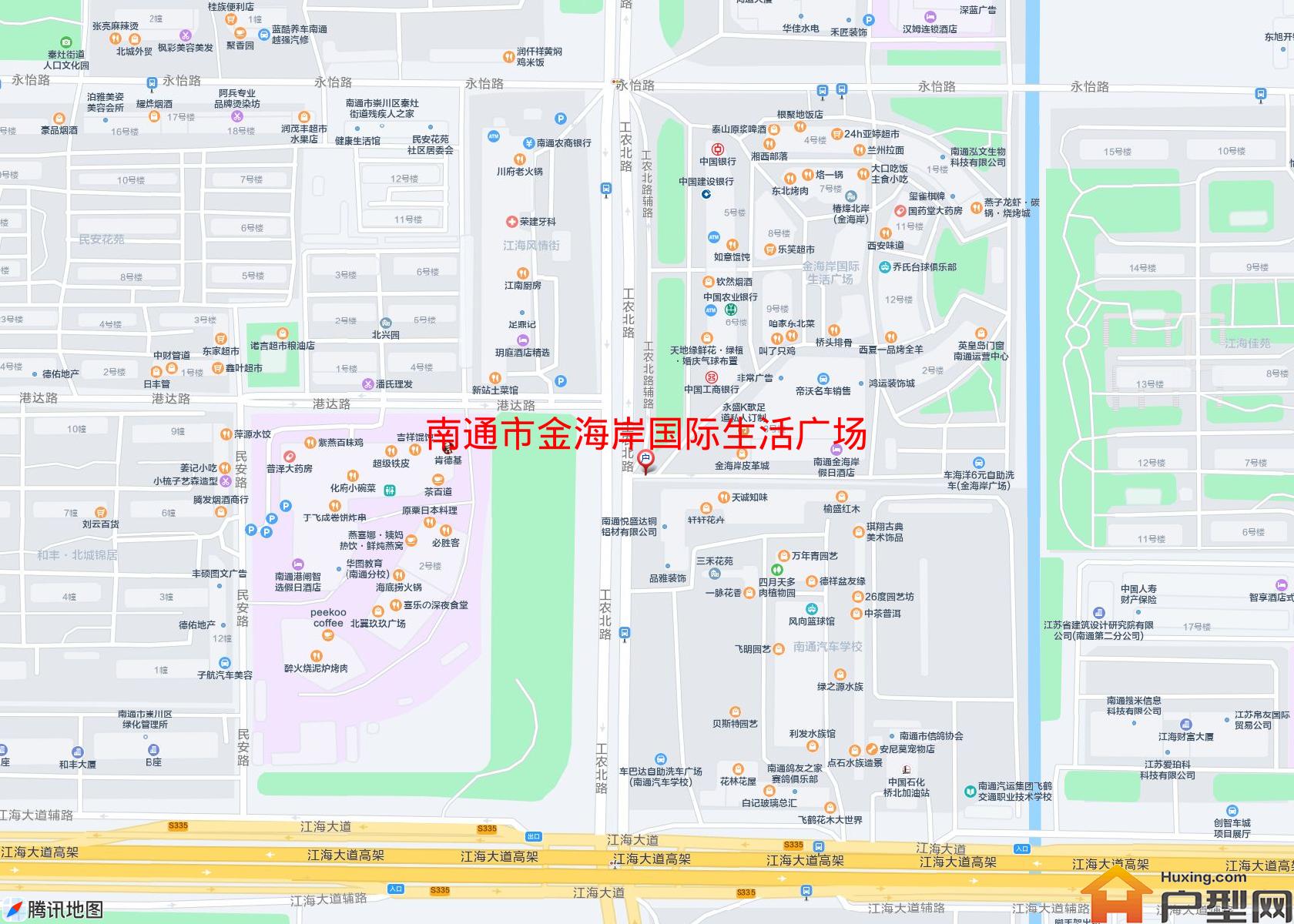 金海岸国际生活广场小区 - 户型网