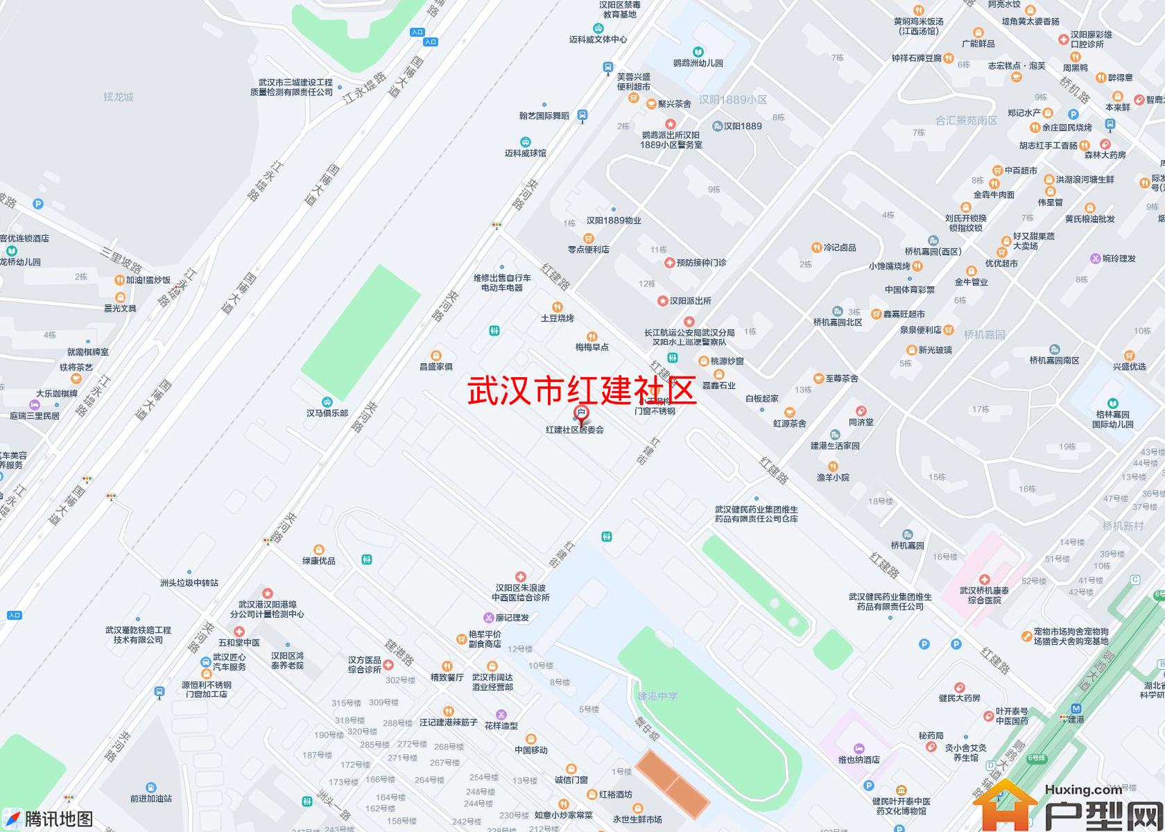 红建社区小区 - 户型网