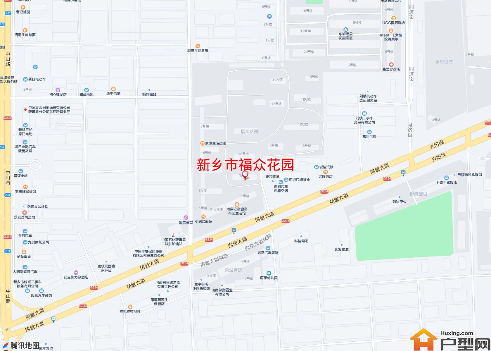 福众花园小区 - 户型网