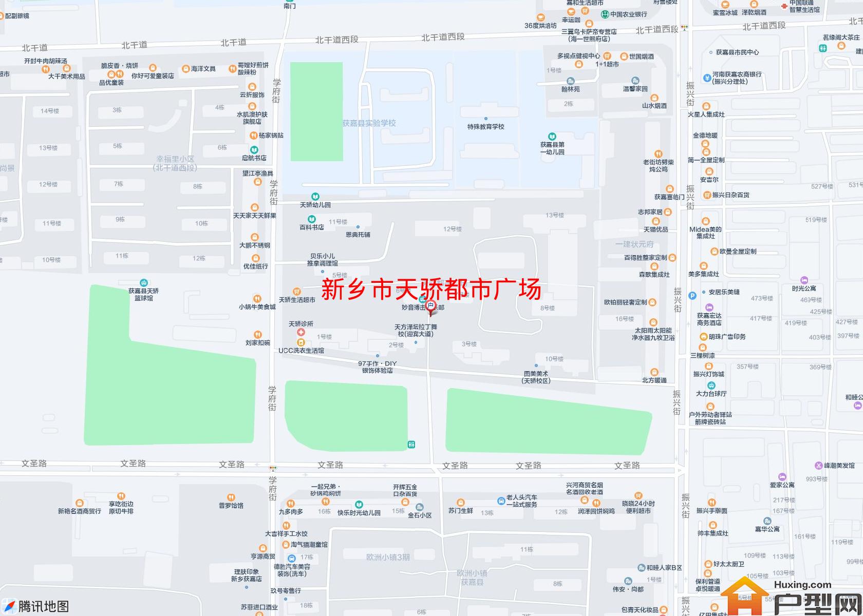 天骄都市广场小区 - 户型网