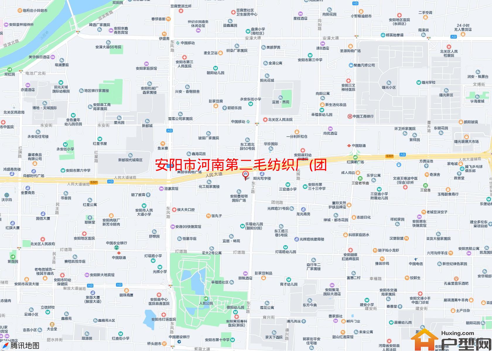 河南第二毛纺织厂(团结路)小区 - 户型网