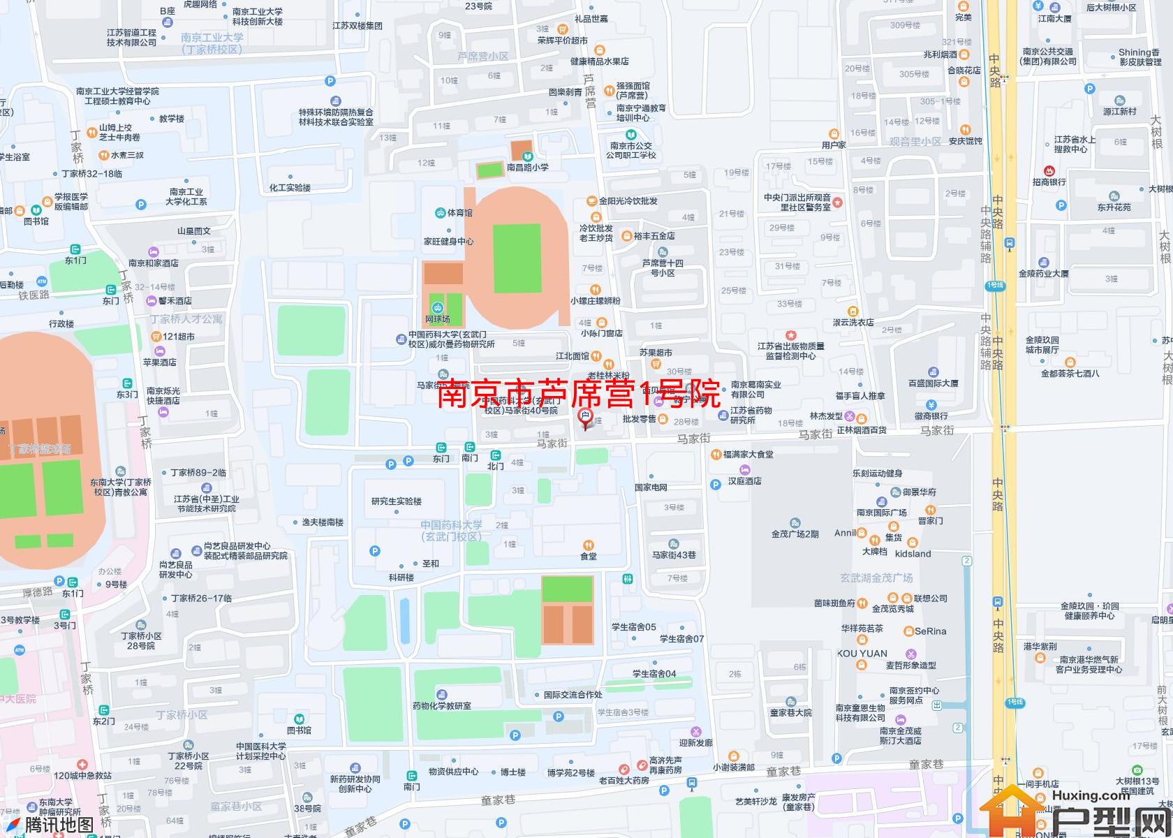 芦席营1号院小区 - 户型网