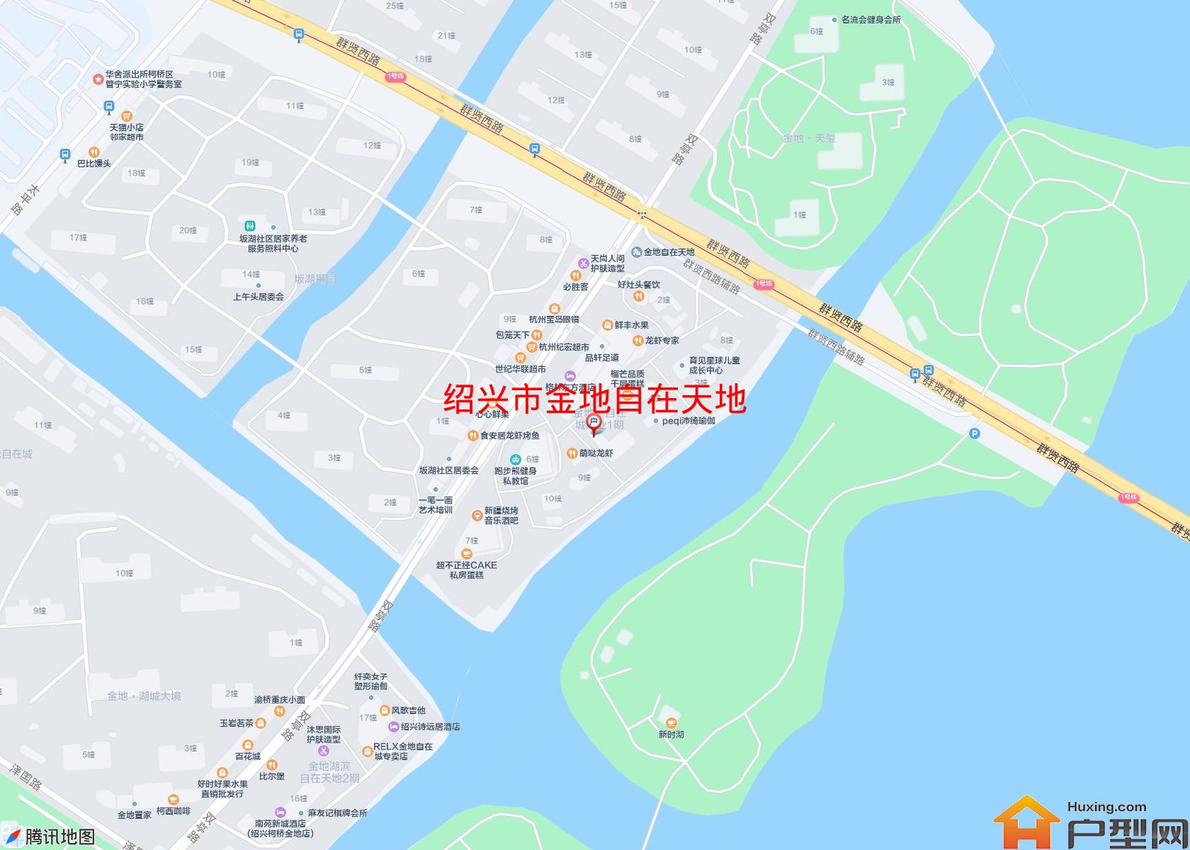 金地自在天地小区 - 户型网