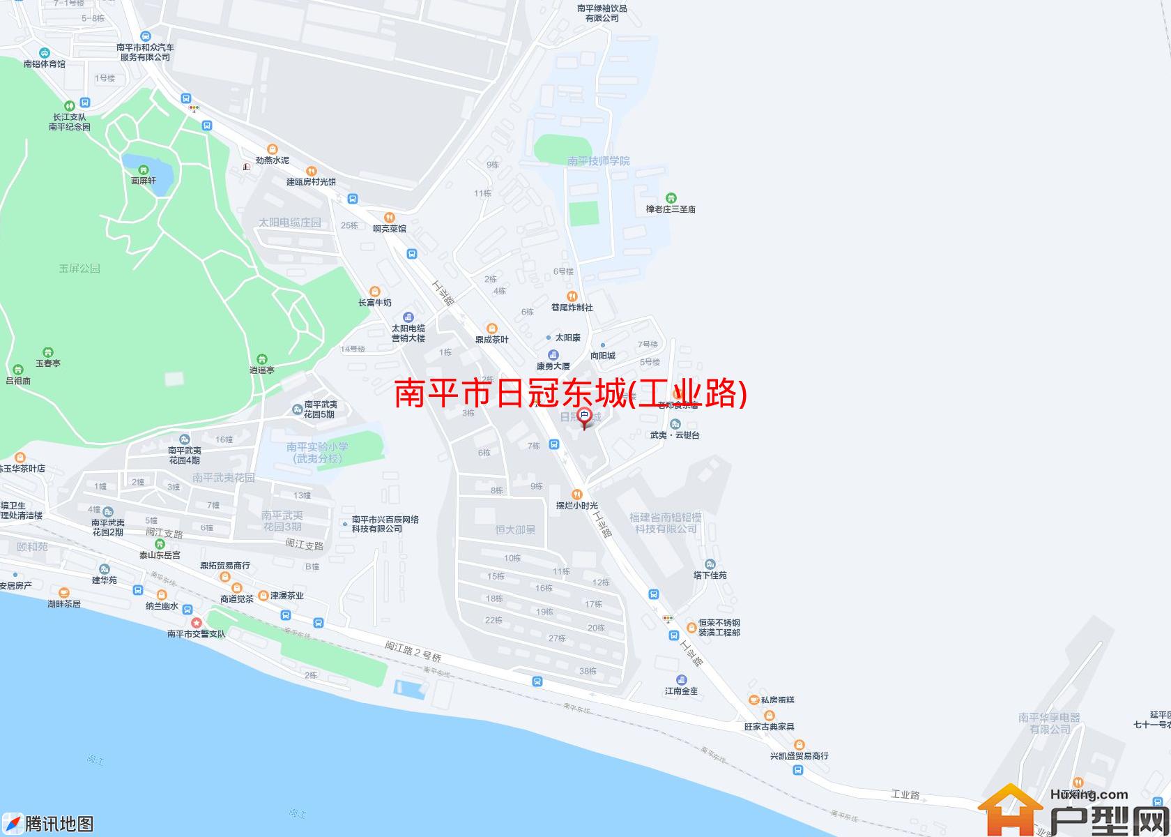 日冠东城(工业路)小区 - 户型网