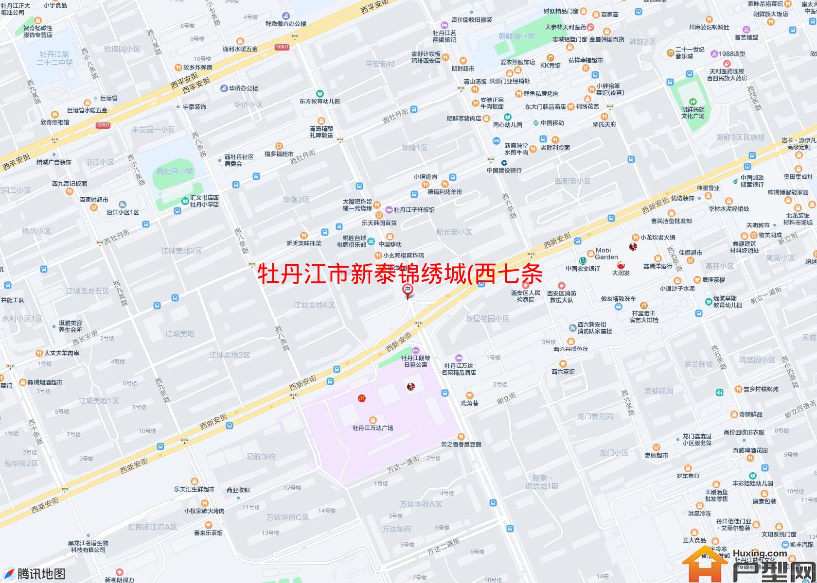 新泰锦绣城(西七条路)小区 - 户型网