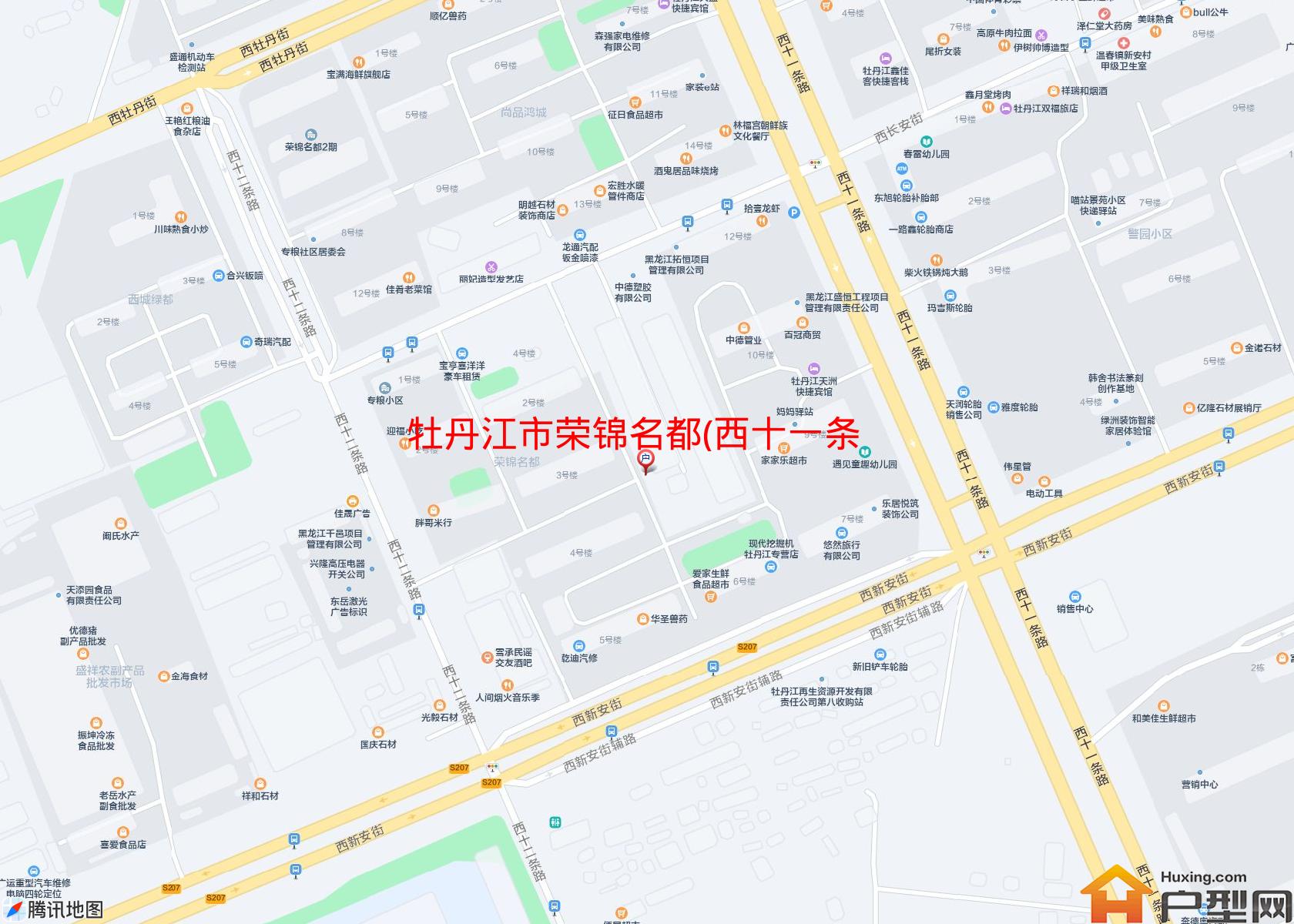 荣锦名都(西十一条路)小区 - 户型网