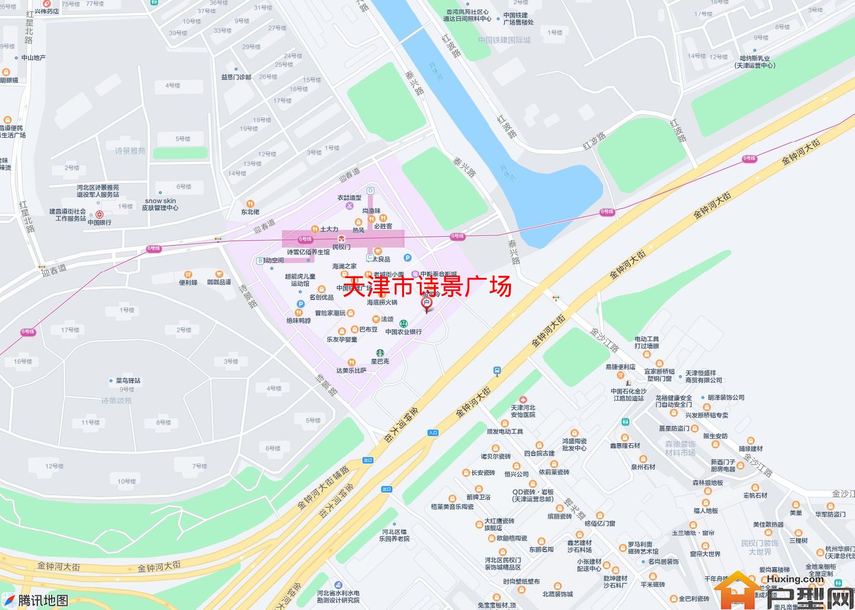 诗景广场小区 - 户型网