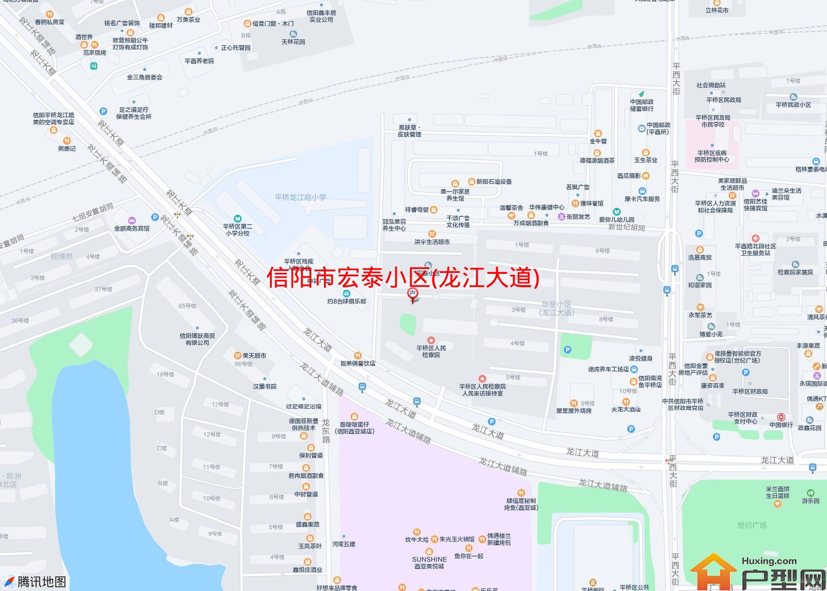 宏泰小区(龙江大道)小区 - 户型网