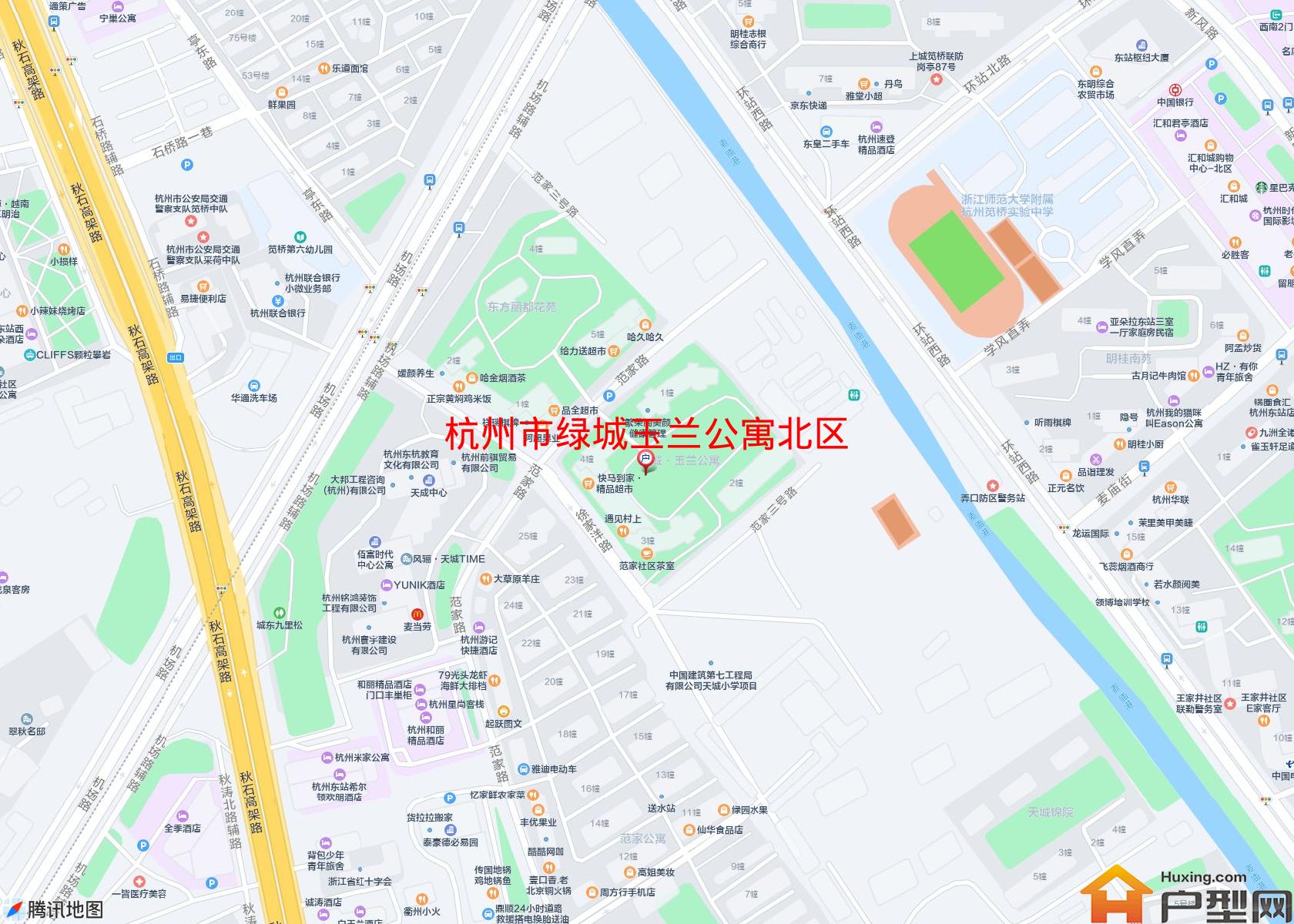 绿城玉兰公寓北区小区 - 户型网