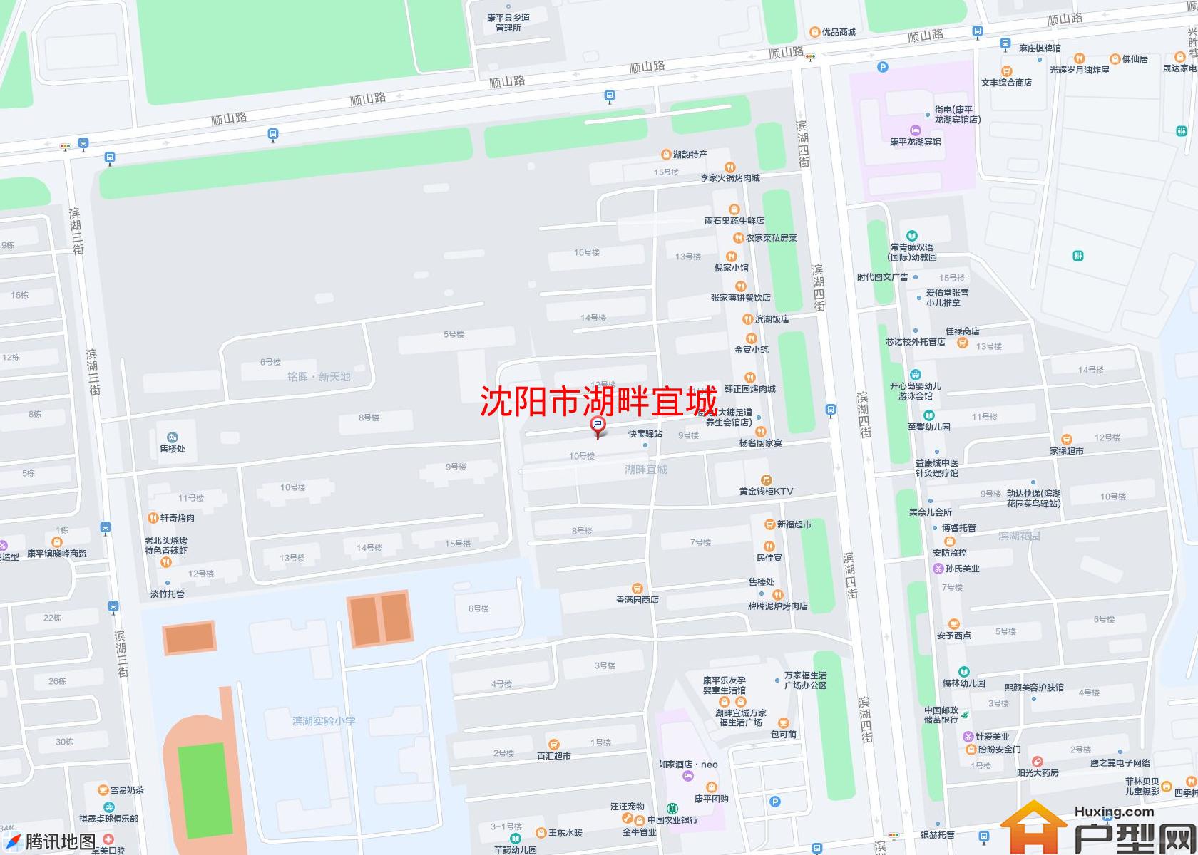 湖畔宜城小区 - 户型网