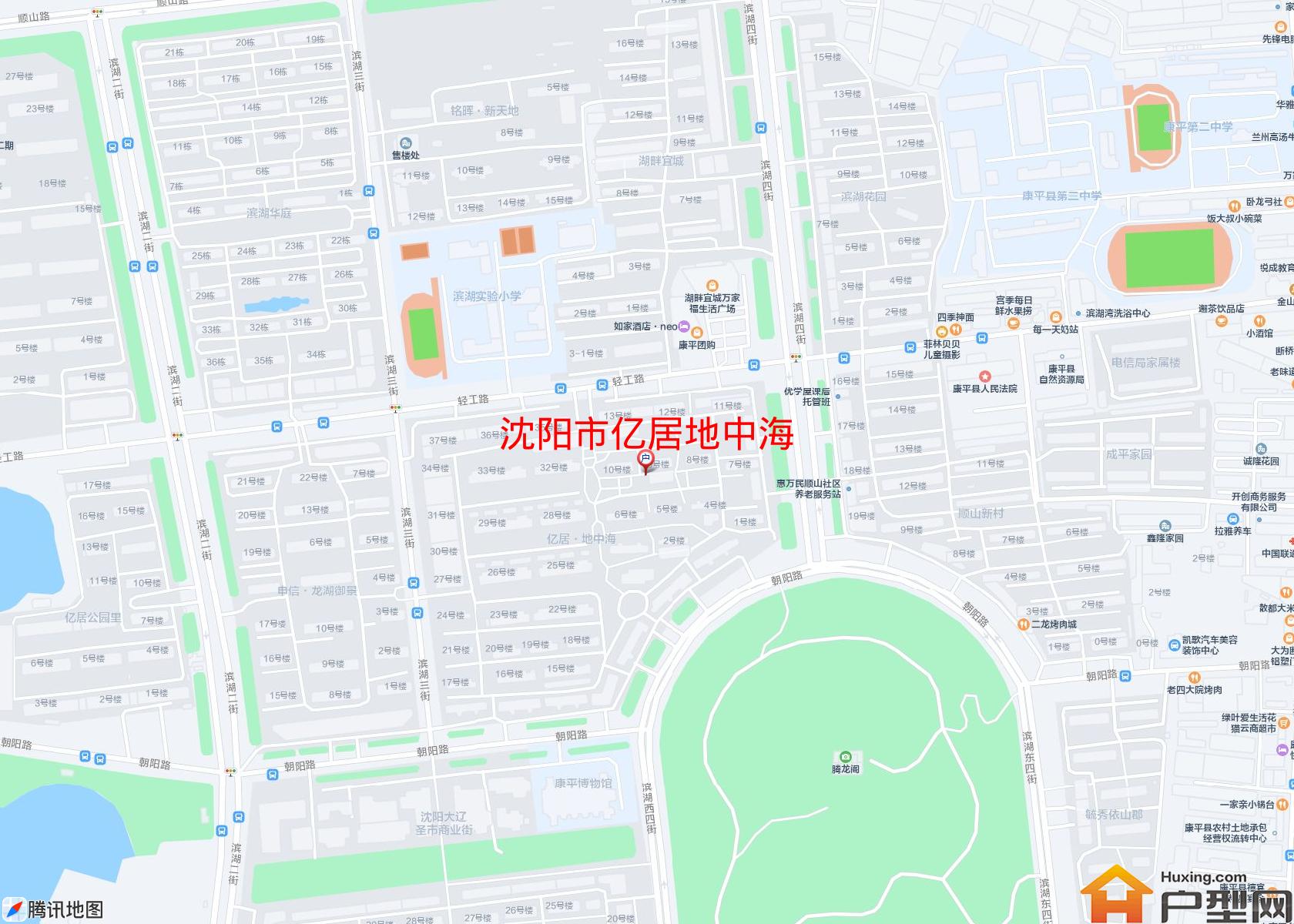 亿居地中海小区 - 户型网
