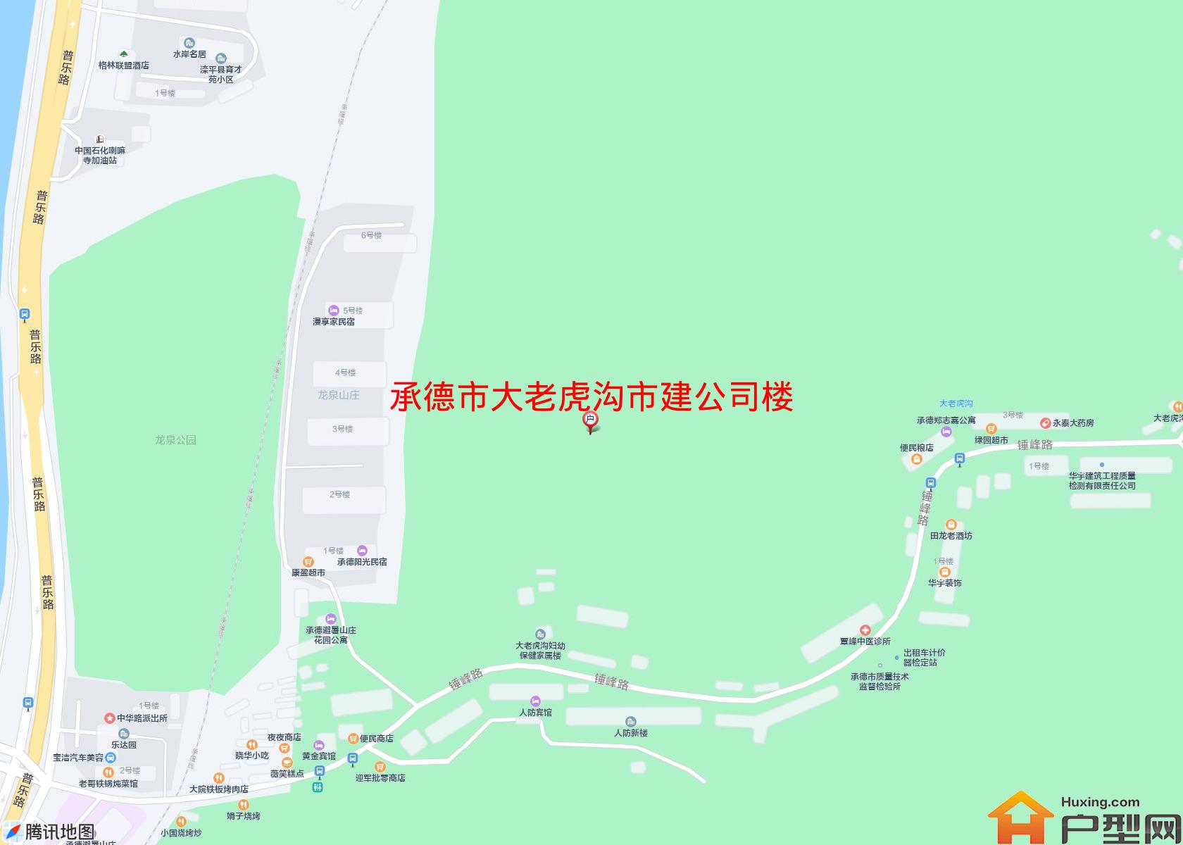 大老虎沟市建公司楼小区 - 户型网