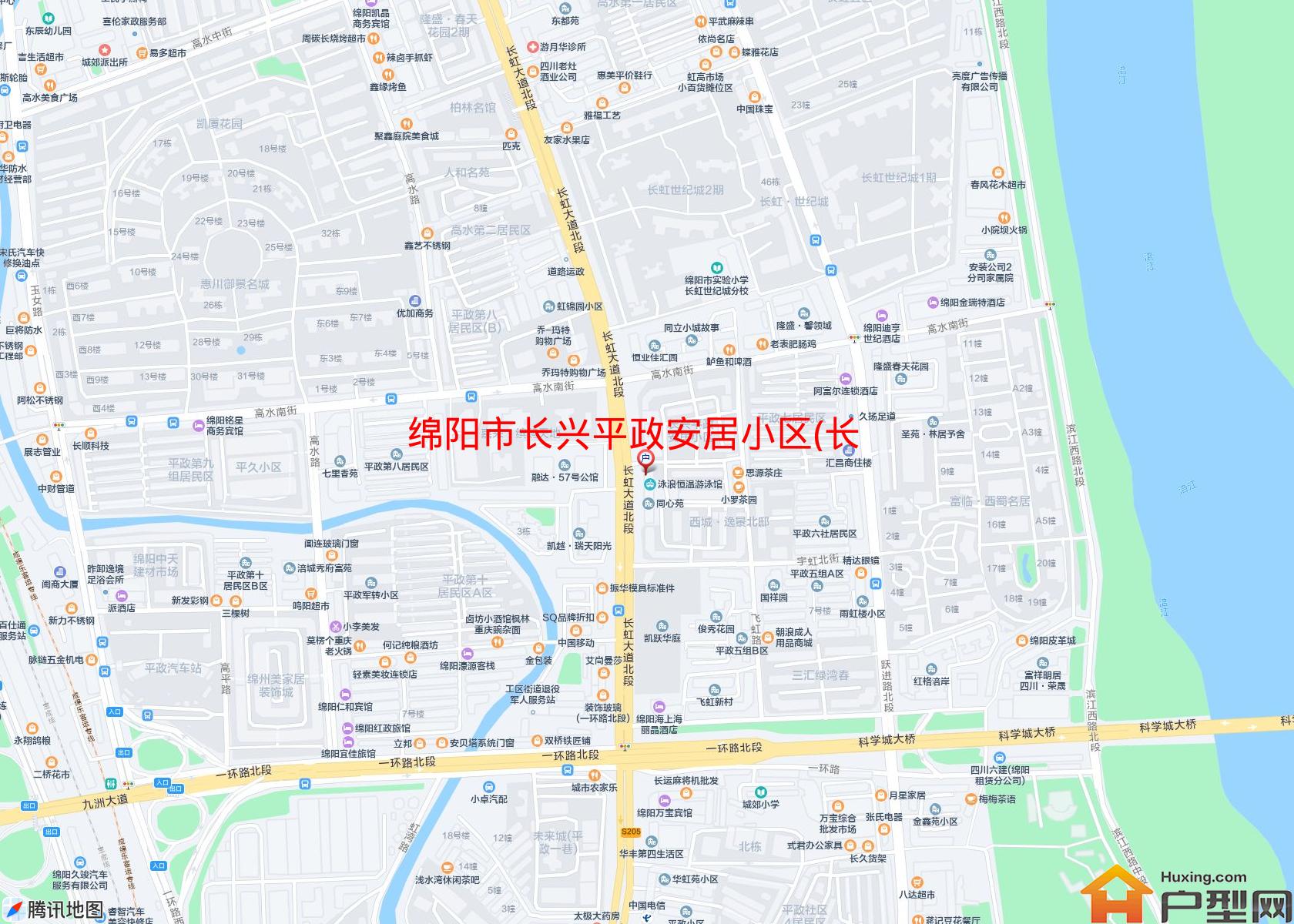 长兴平政安居小区(长虹大道北段58号)小区 - 户型网