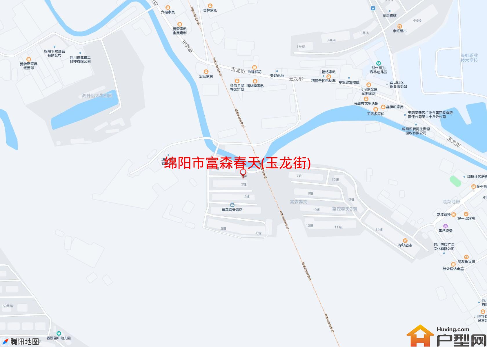 富森春天(玉龙街)小区 - 户型网