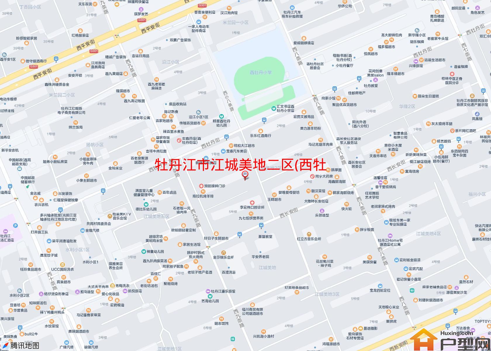 江城美地二区(西牡丹街)小区 - 户型网