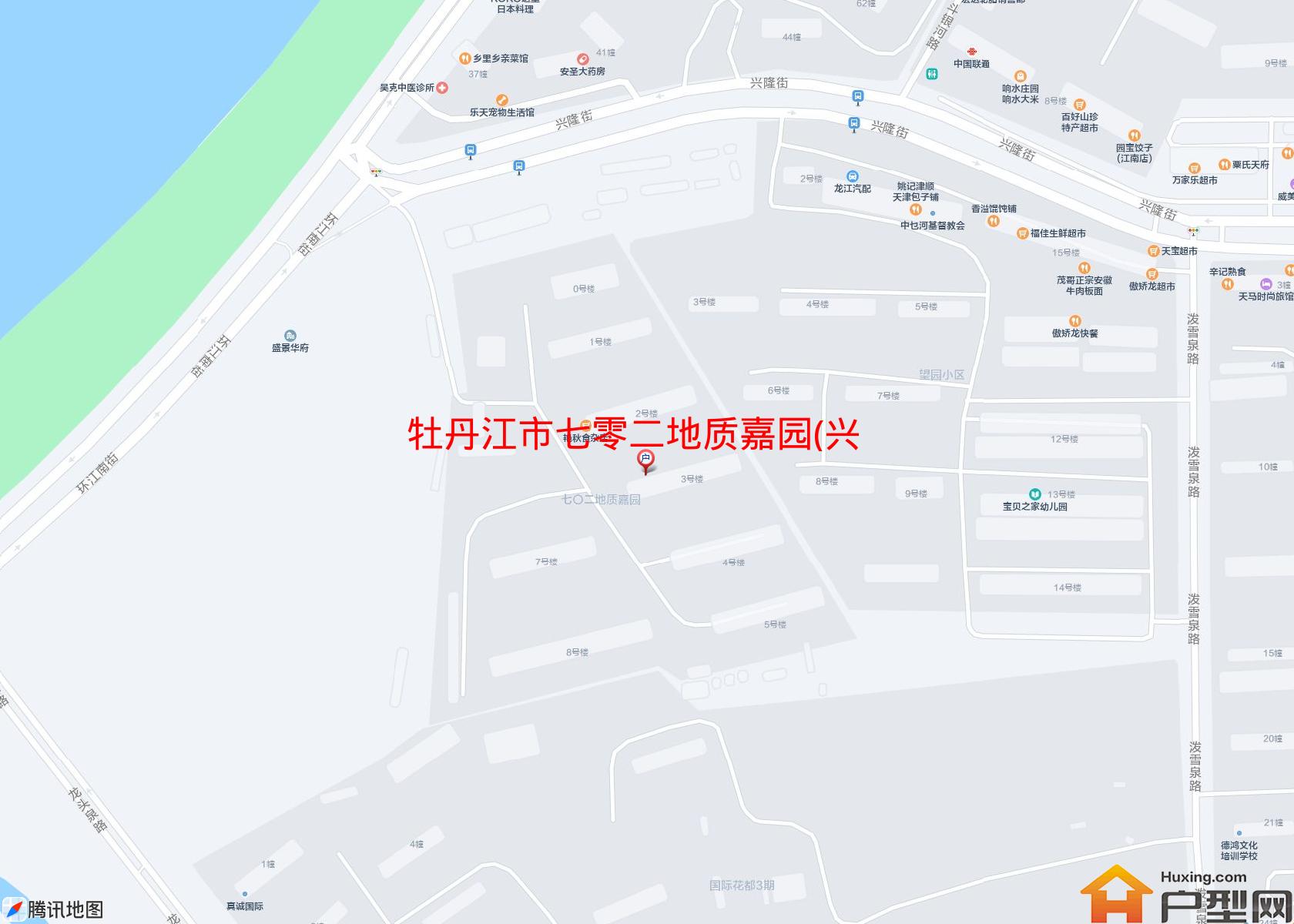 七零二地质嘉园(兴隆街)小区 - 户型网