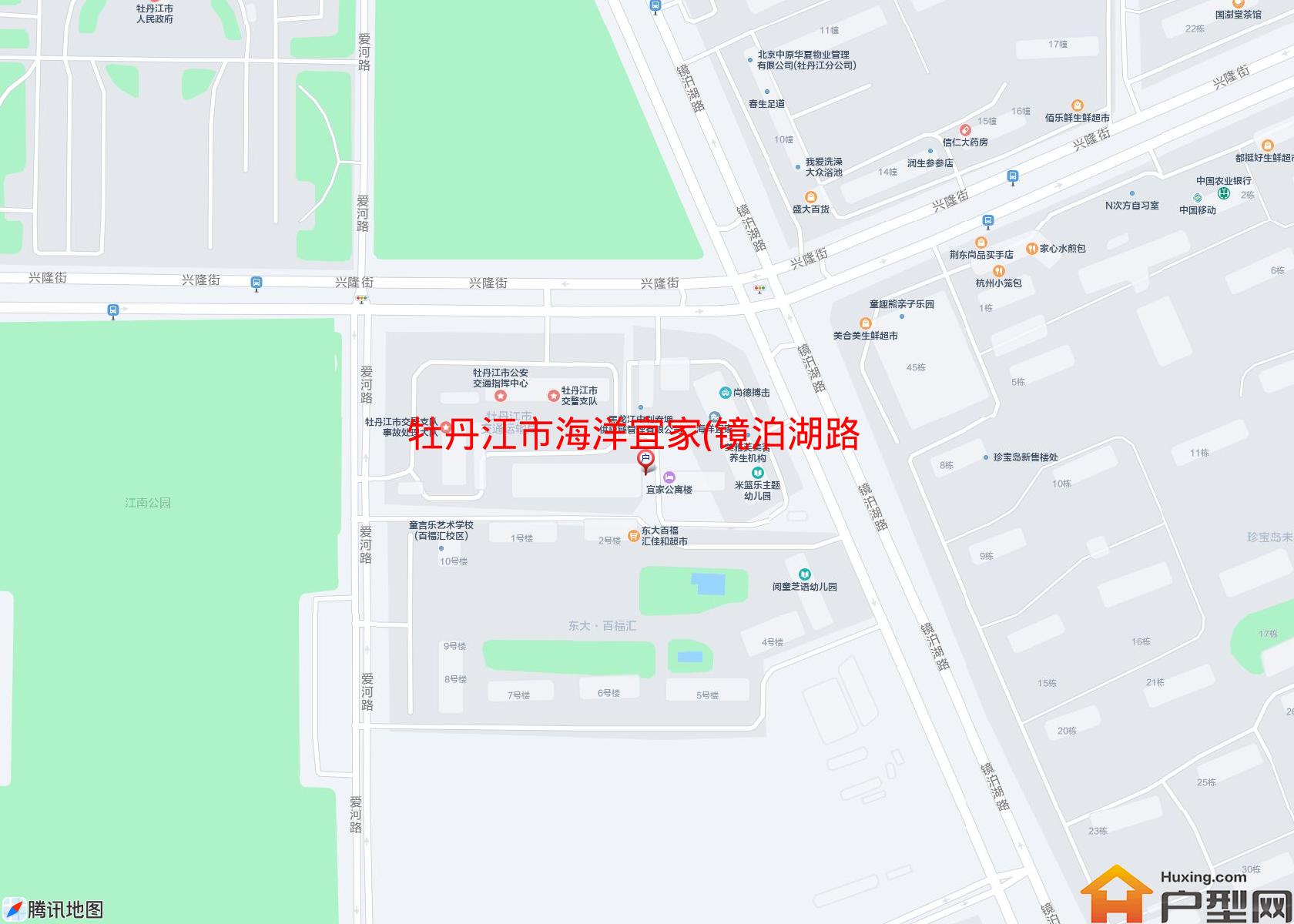 海洋宜家(镜泊湖路)小区 - 户型网