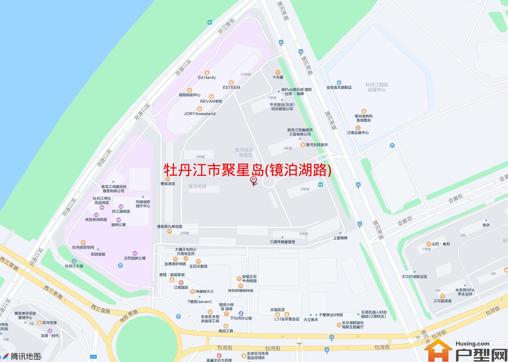 聚星岛(镜泊湖路)小区 - 户型网
