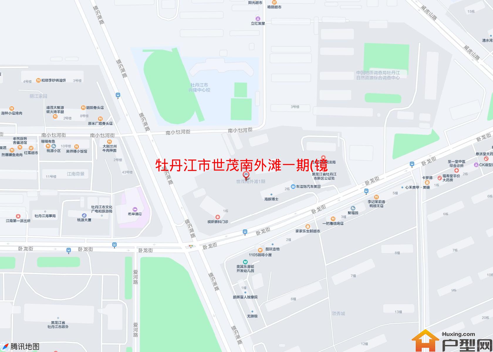 世茂南外滩一期(镜泊湖路)小区 - 户型网