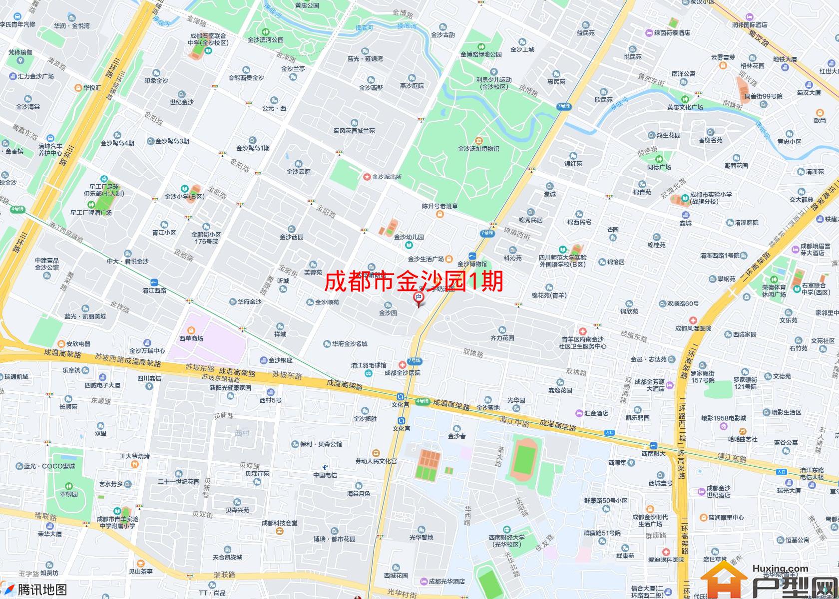 金沙园1期小区 - 户型网