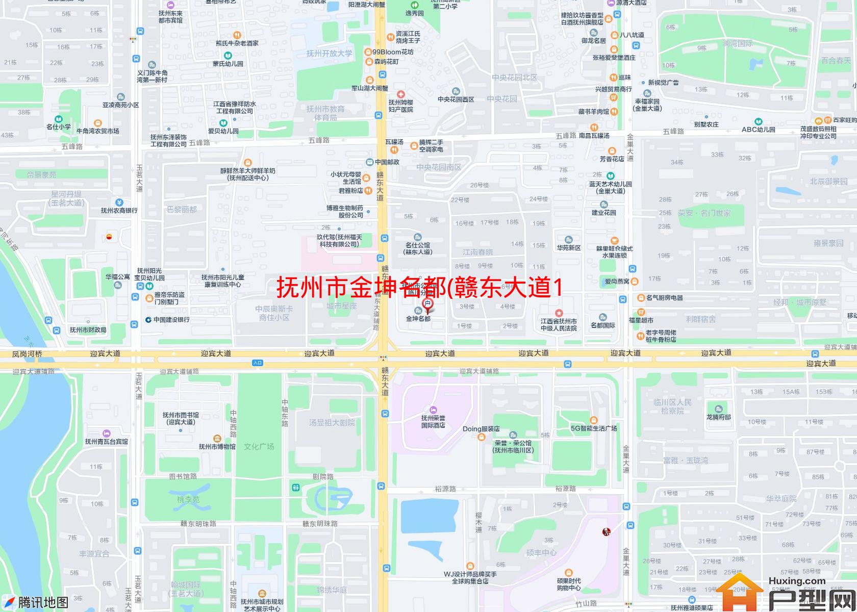 金坤名都(赣东大道1336号)小区 - 户型网