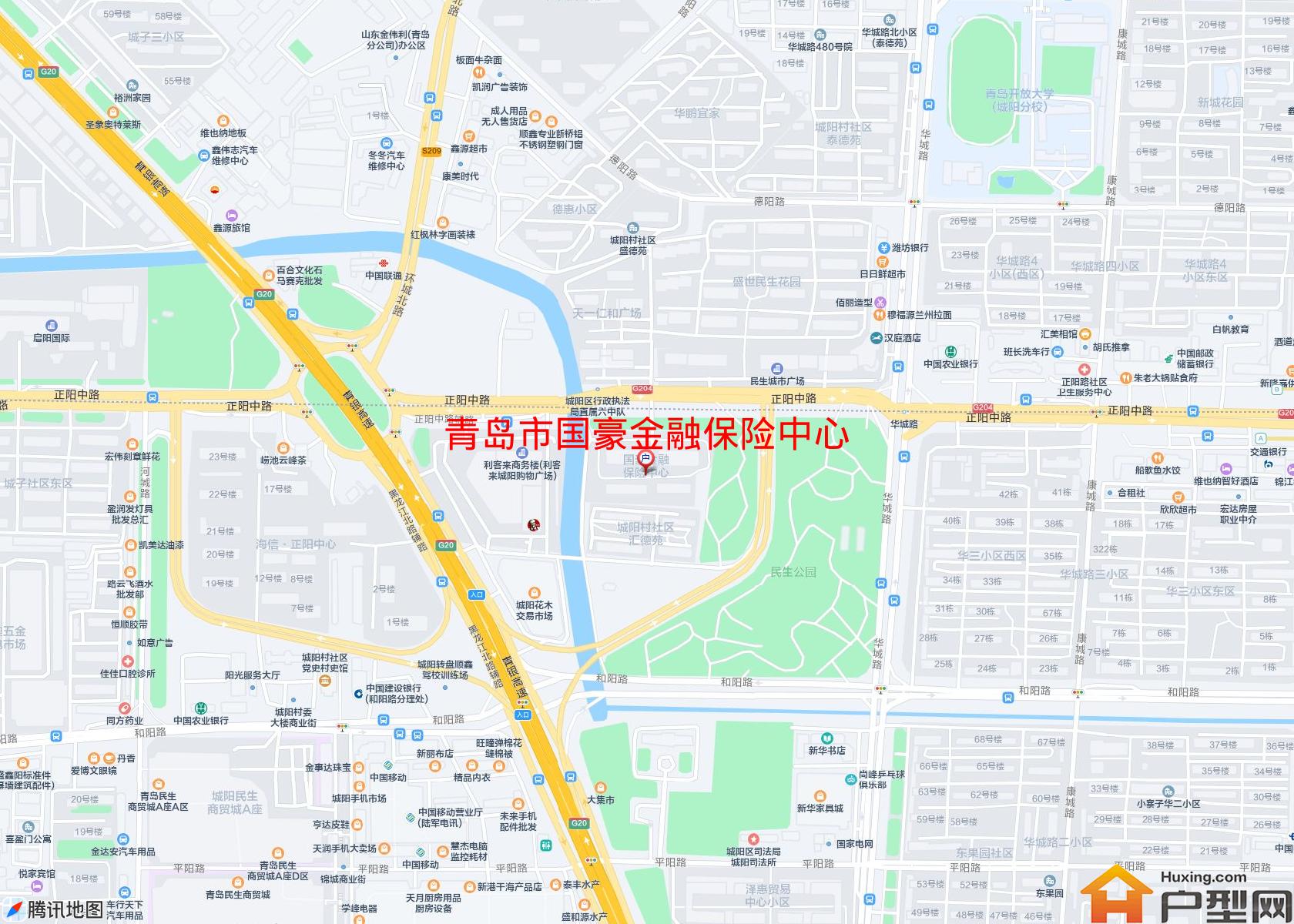 国豪金融保险中心小区 - 户型网