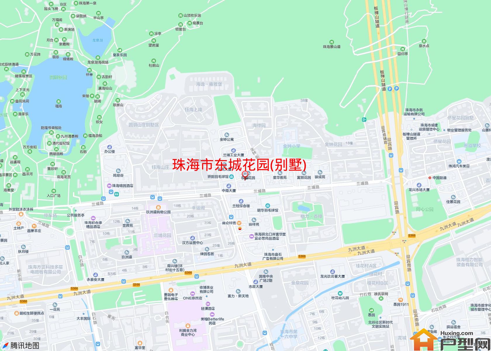 东城花园(别墅)小区 - 户型网