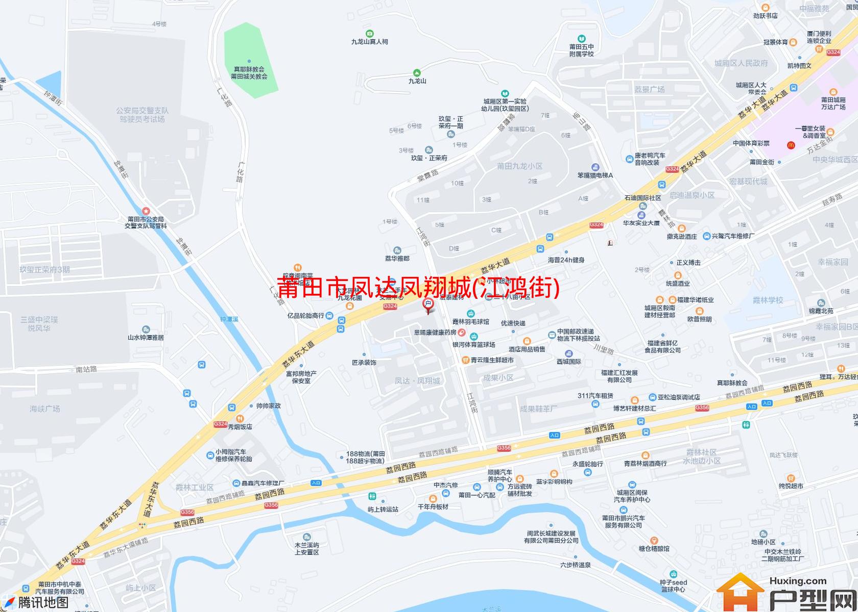 凤达凤翔城(江鸿街)小区 - 户型网