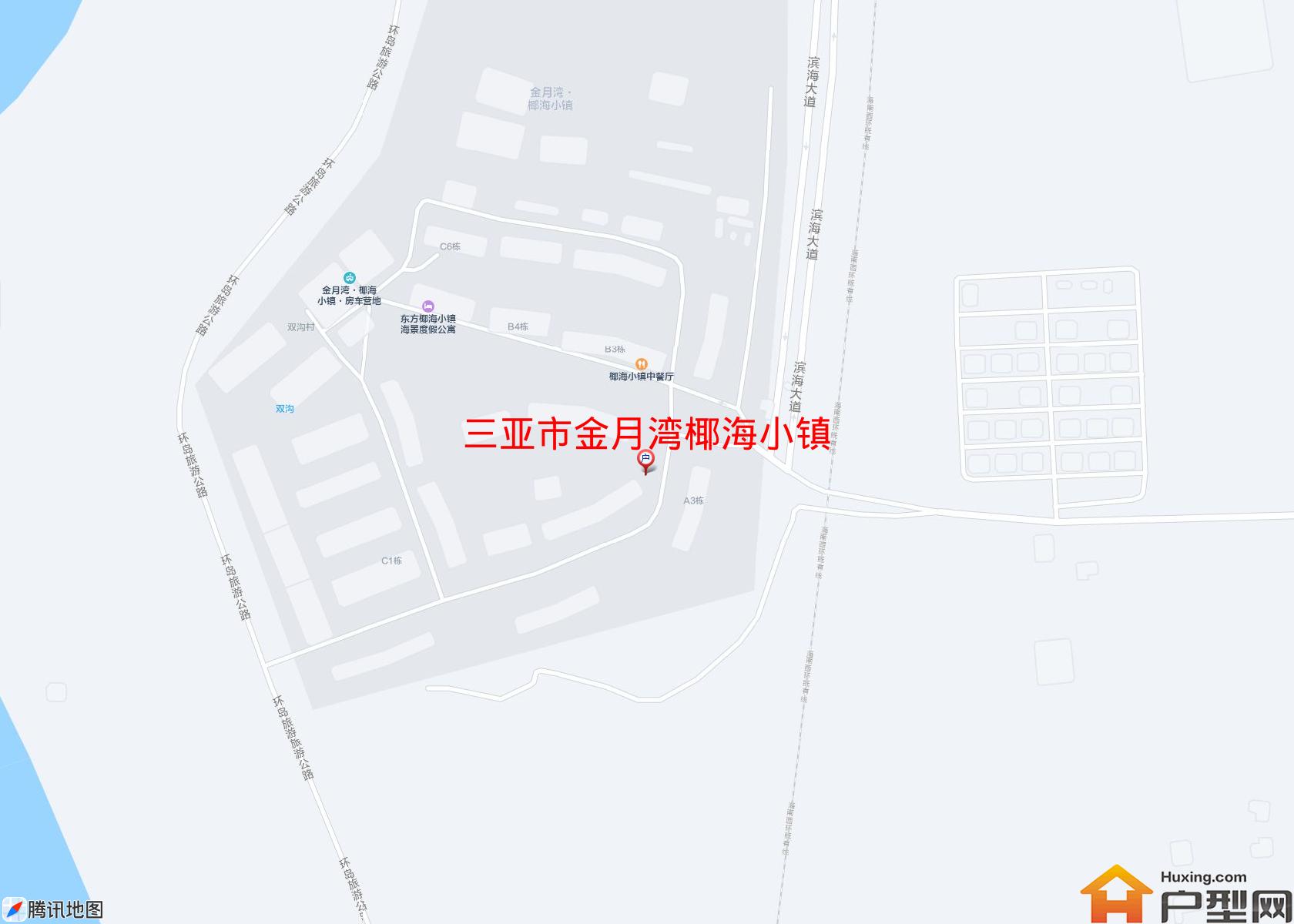 金月湾椰海小镇小区 - 户型网