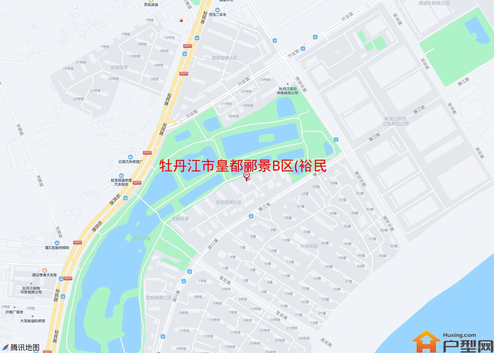 皇都郦景B区(裕民路)小区 - 户型网