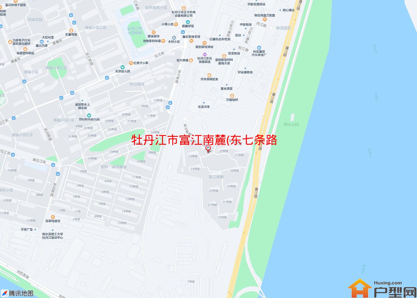富江南麓(东七条路)小区 - 户型网