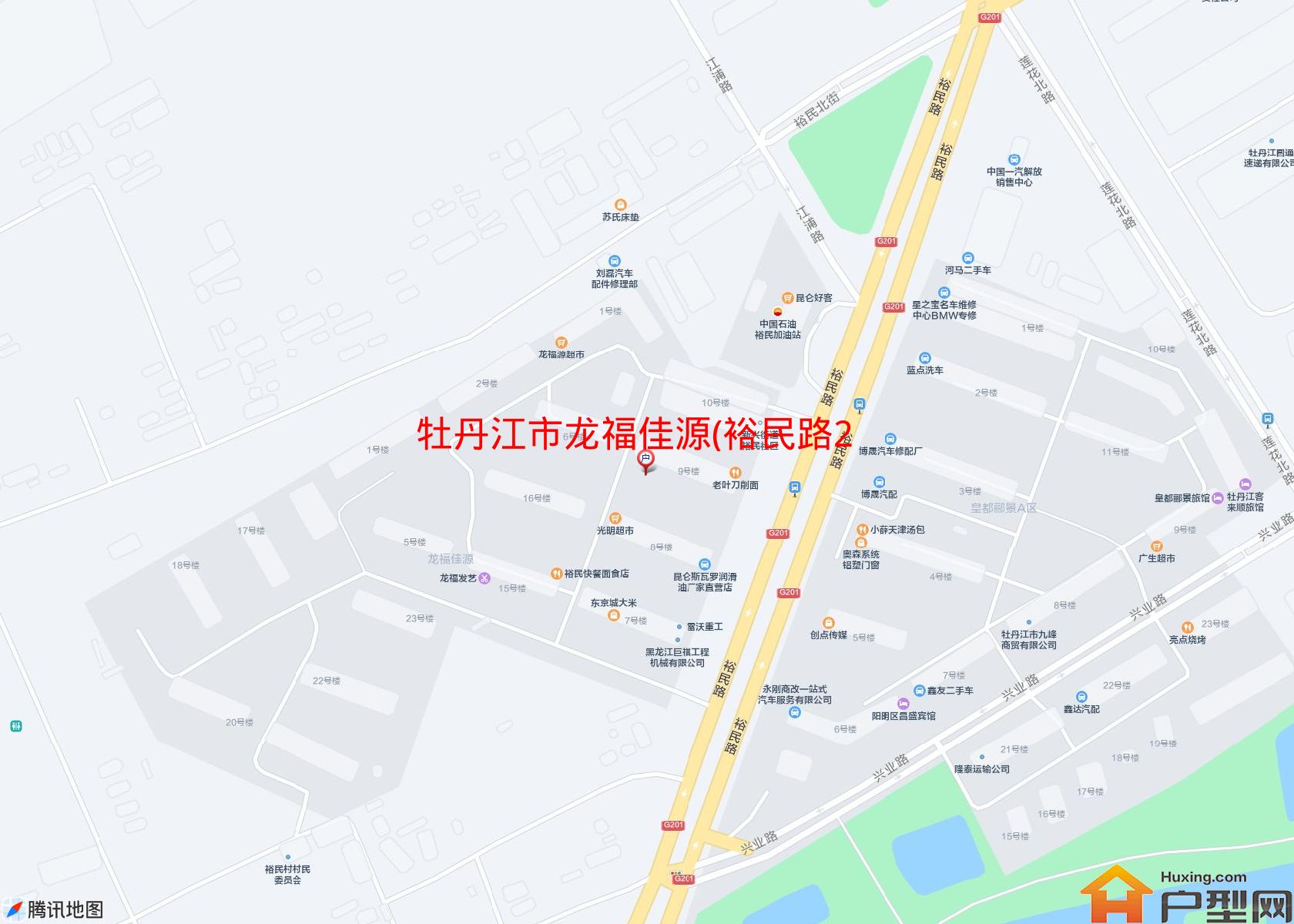 龙福佳源(裕民路28号)小区 - 户型网
