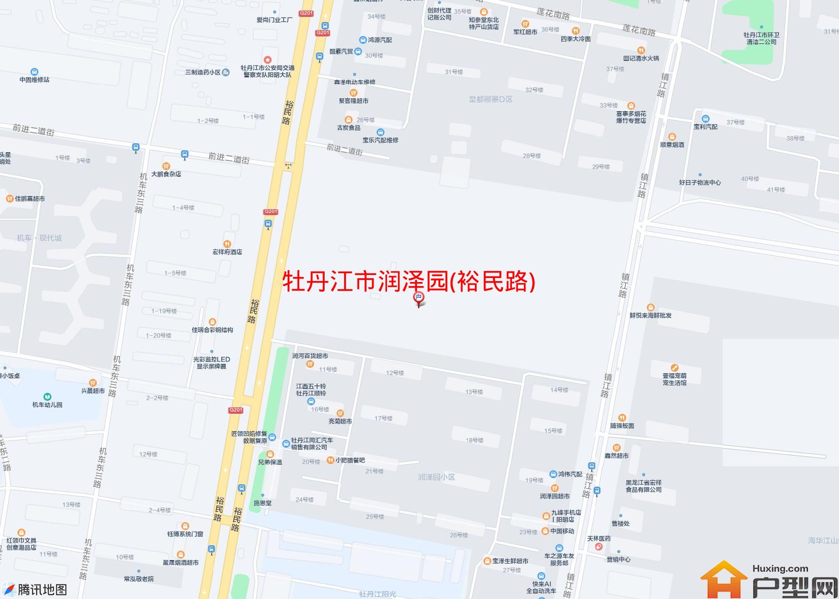 润泽园(裕民路)小区 - 户型网
