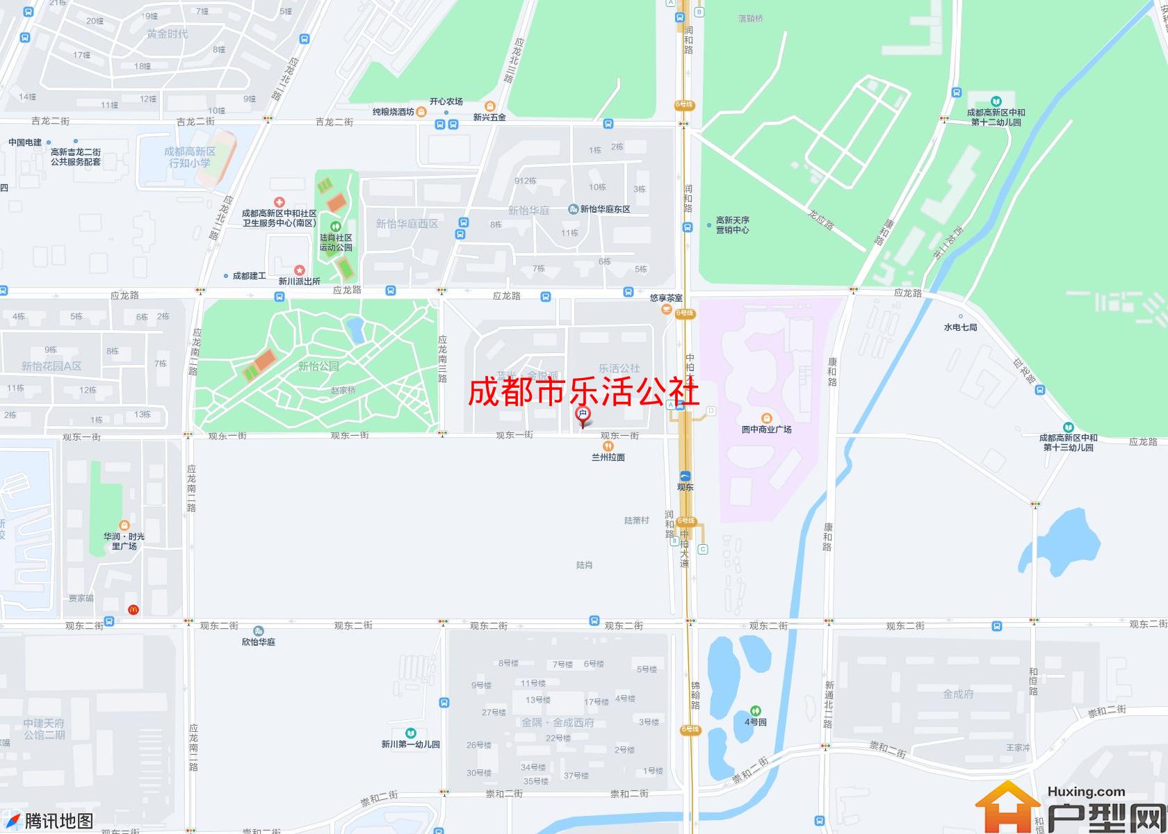 乐活公社小区 - 户型网