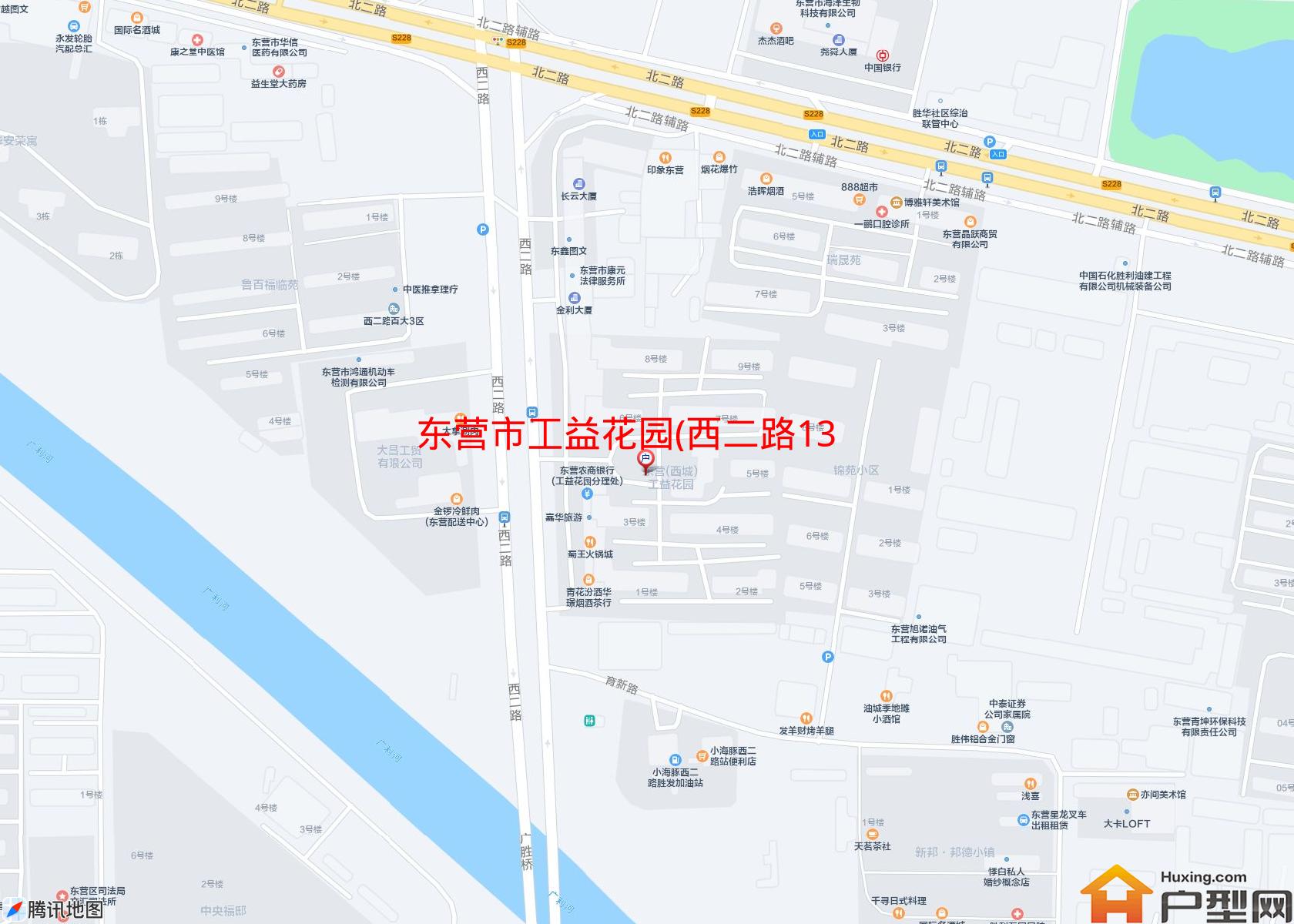 工益花园(西二路130号)小区 - 户型网