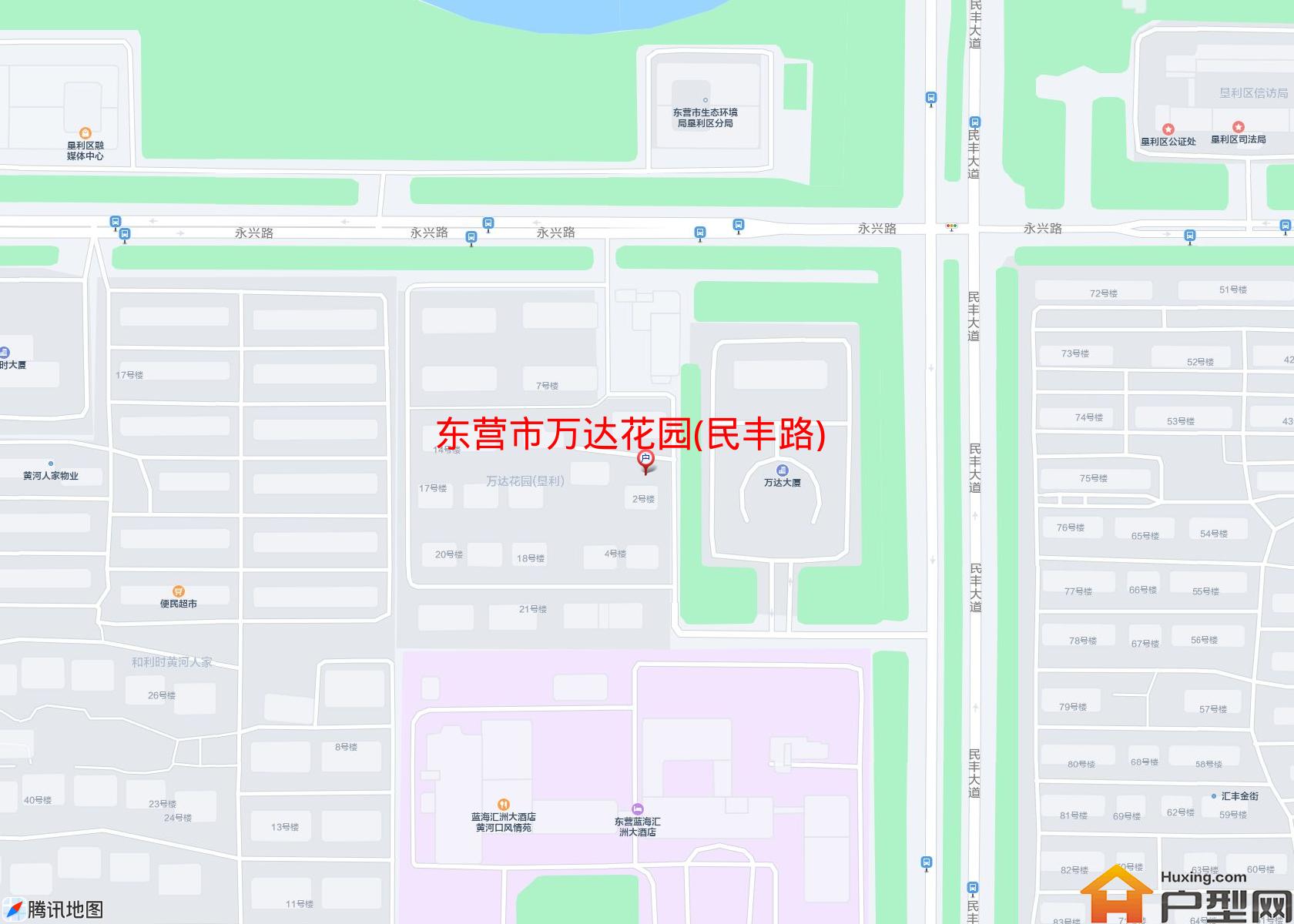 万达花园(民丰路)小区 - 户型网