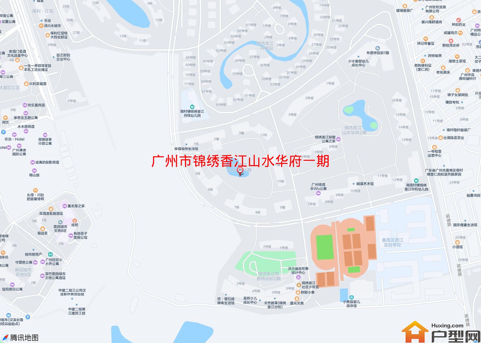 锦绣香江山水华府一期小区 - 户型网