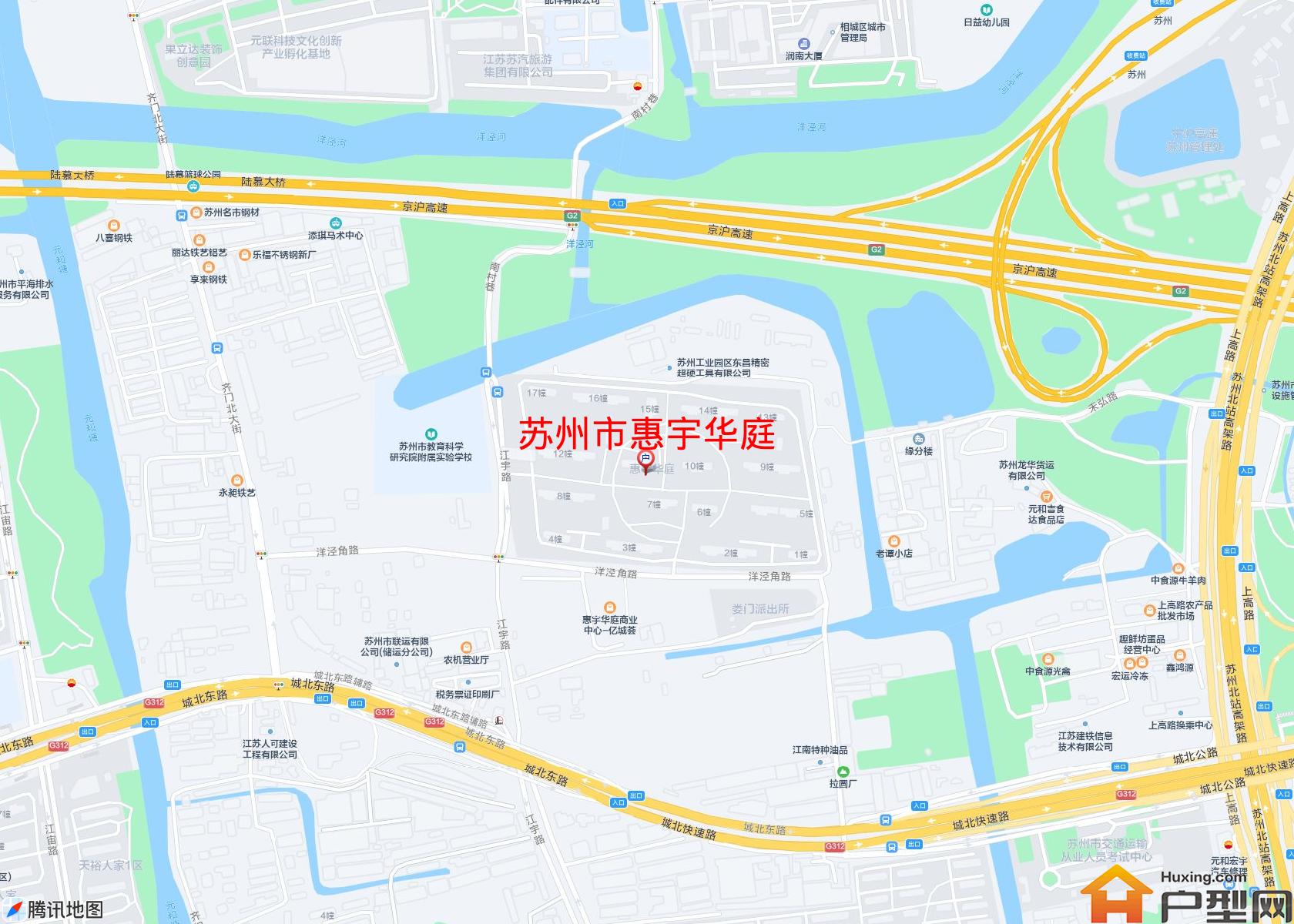 惠宇华庭小区 - 户型网