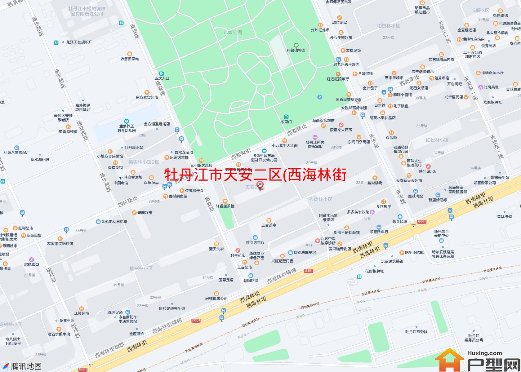 天安二区(西海林街)小区 - 户型网