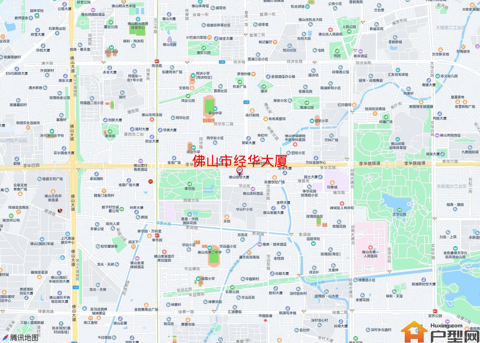 经华大厦小区 - 户型网