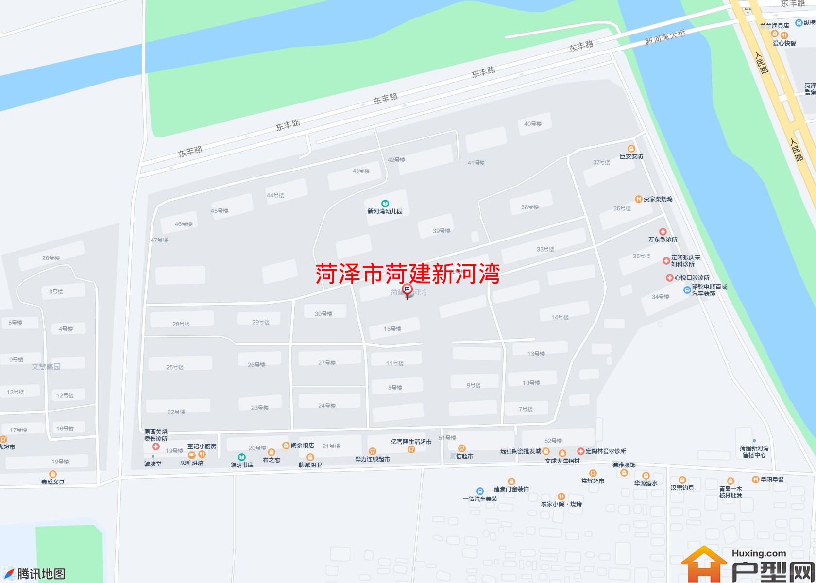 菏建新河湾小区 - 户型网