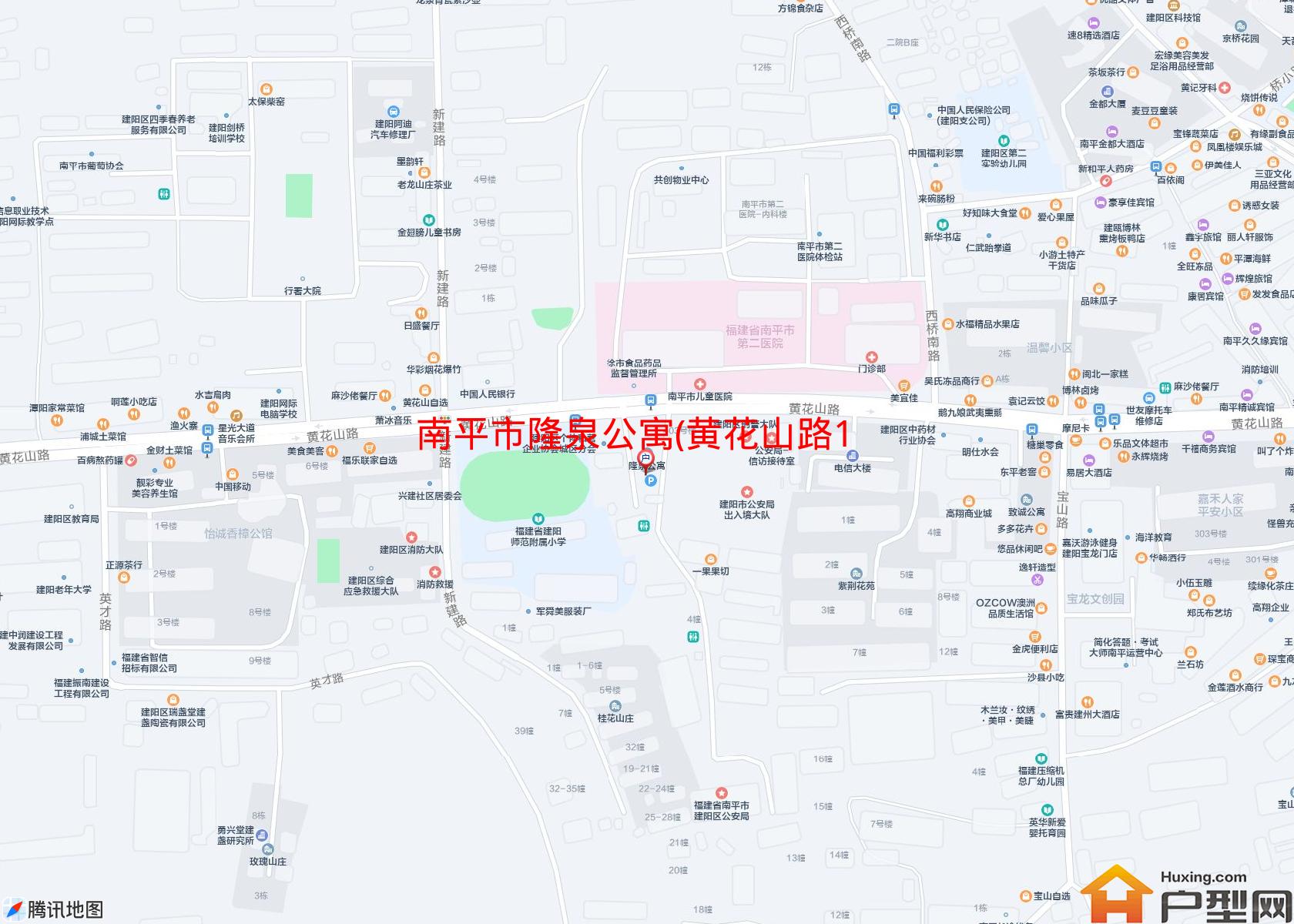 隆泉公寓(黄花山路19号)小区 - 户型网