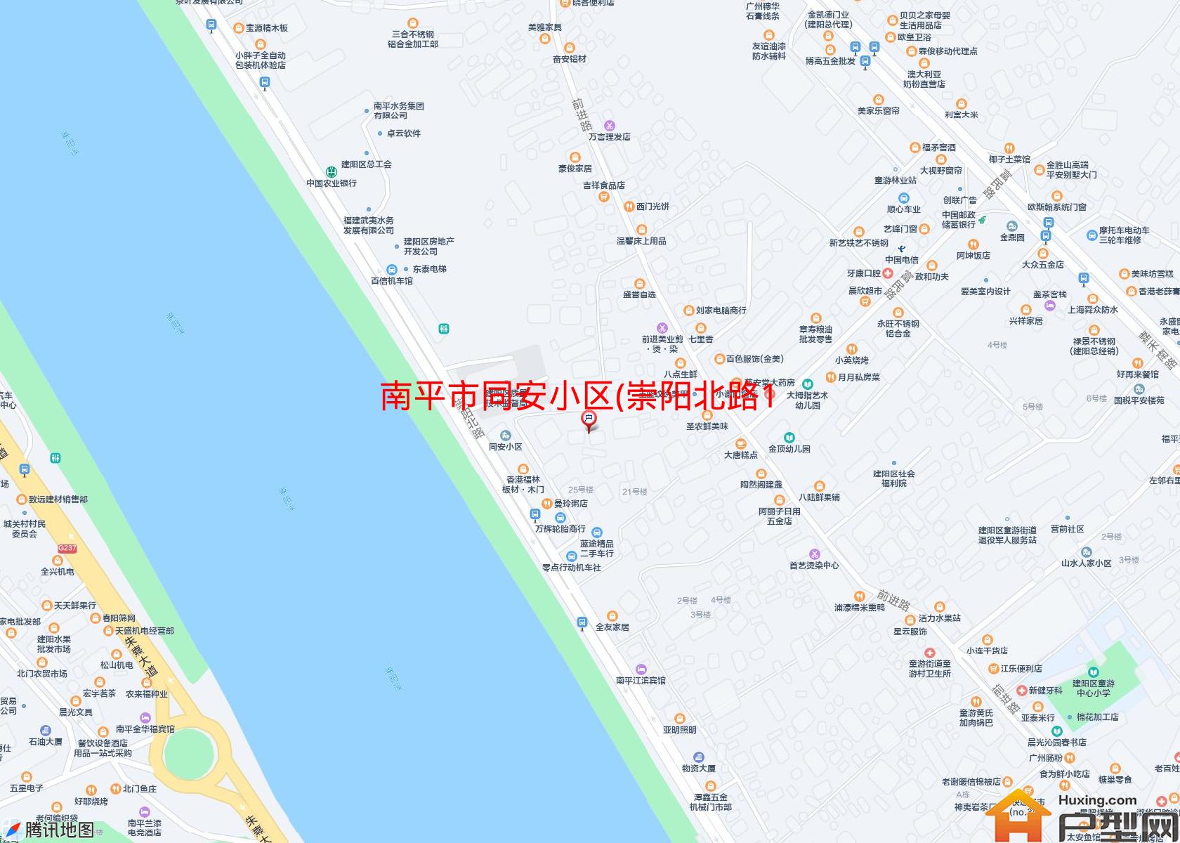 同安小区(崇阳北路1号)小区 - 户型网