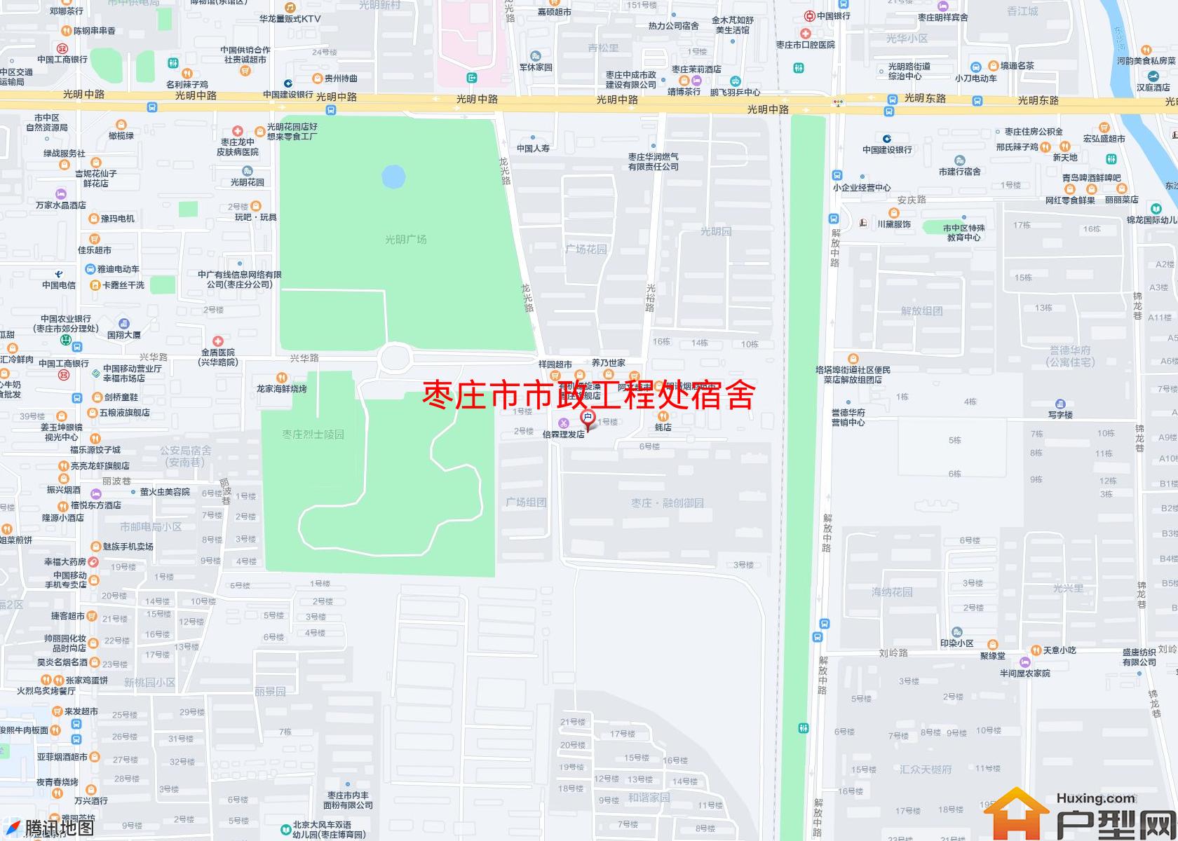 市政工程处宿舍小区 - 户型网