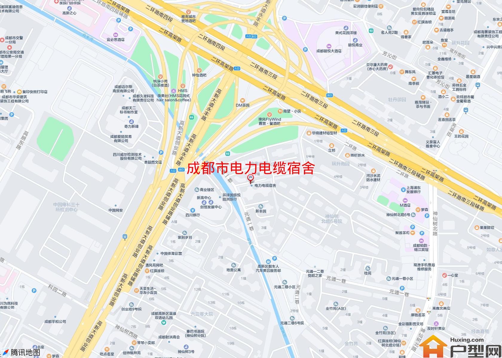 电力电缆宿舍小区 - 户型网
