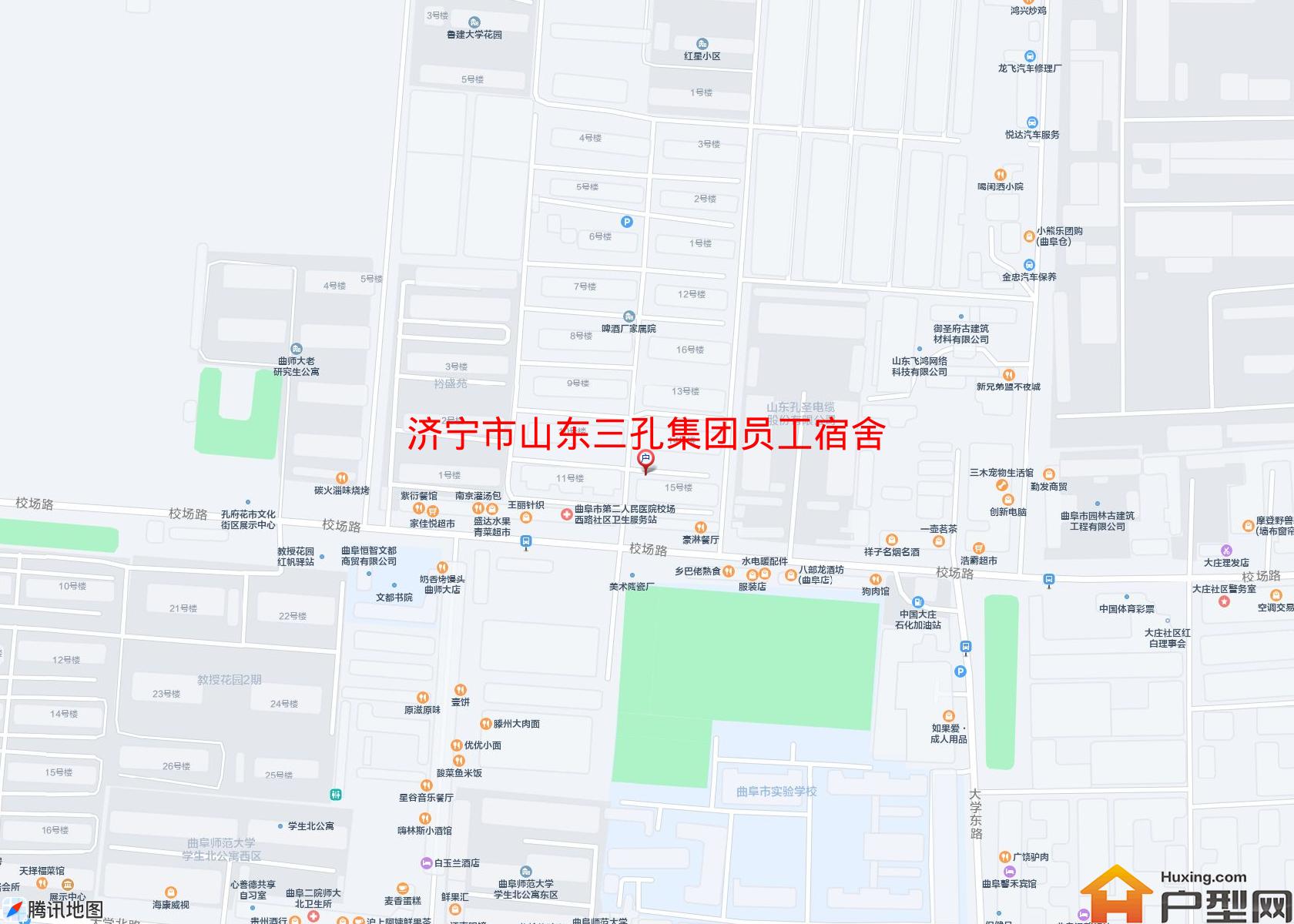 山东三孔集团员工宿舍小区 - 户型网