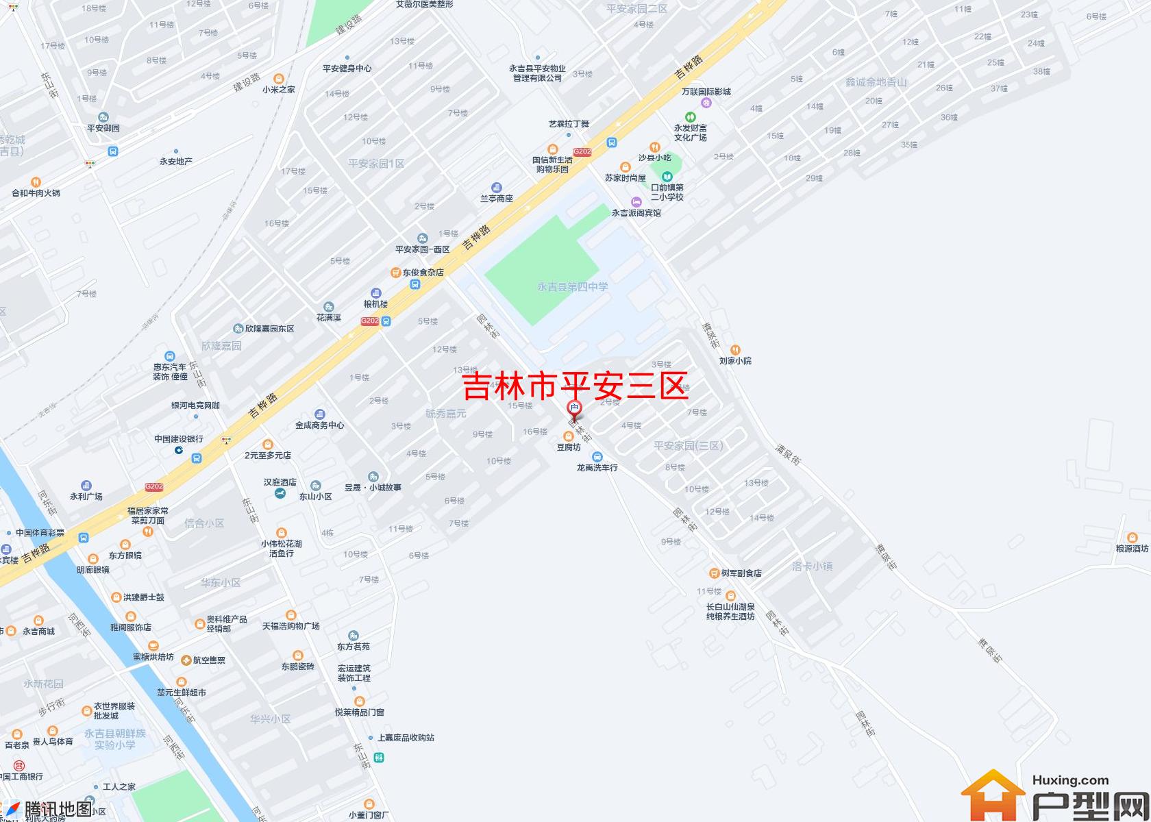 平安三区小区 - 户型网