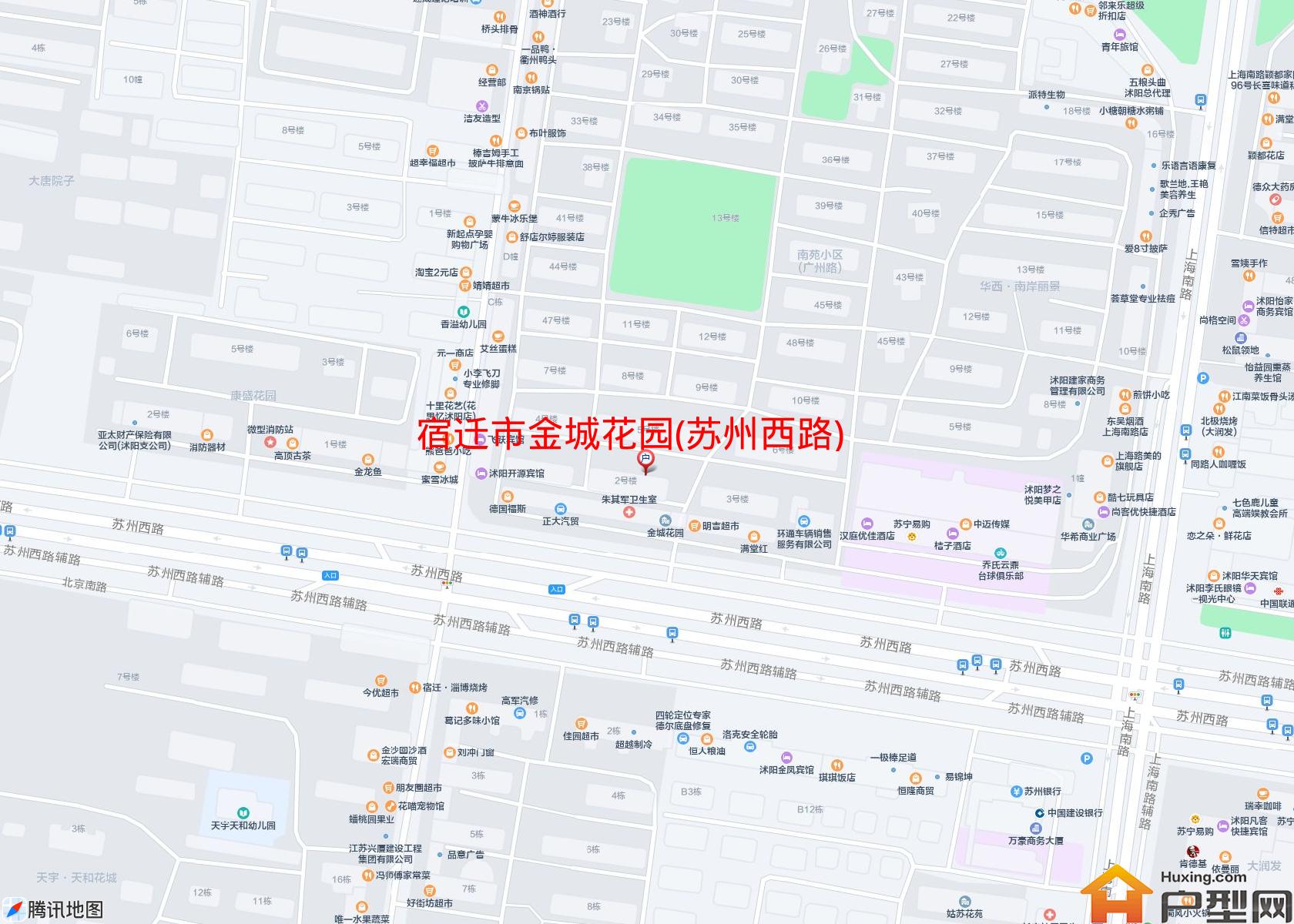 金城花园(苏州西路)小区 - 户型网