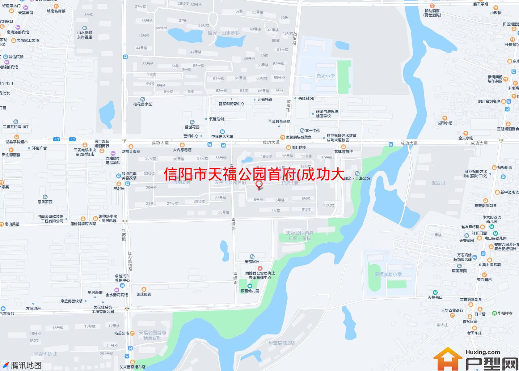 天福公园首府(成功大道)小区 - 户型网